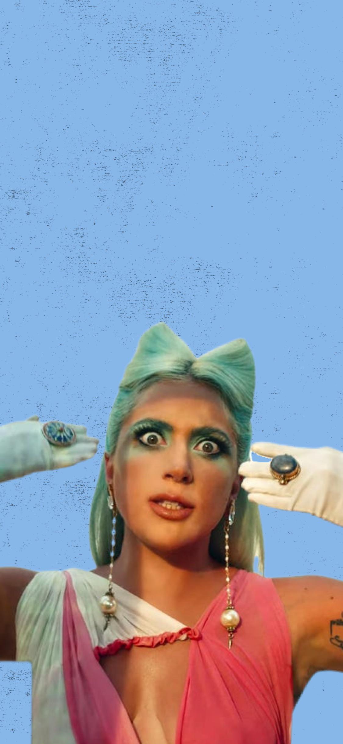 I made some simple Chromatica iPhone wallpaper if anyone wants to use them