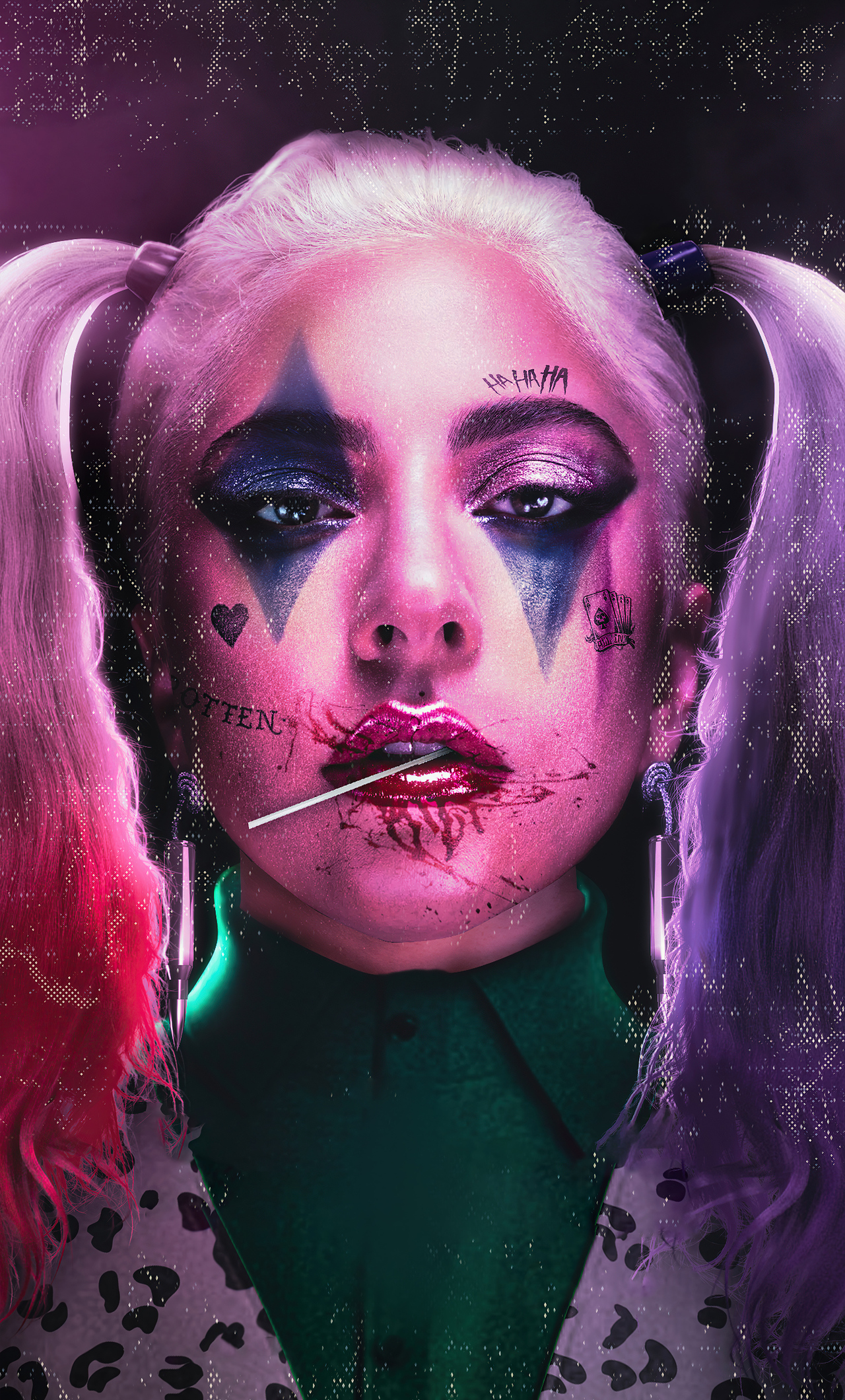 Lady Gaga X Harley Quinn iPhone HD 4k Wallpaper, Image, Background, Photo and Picture