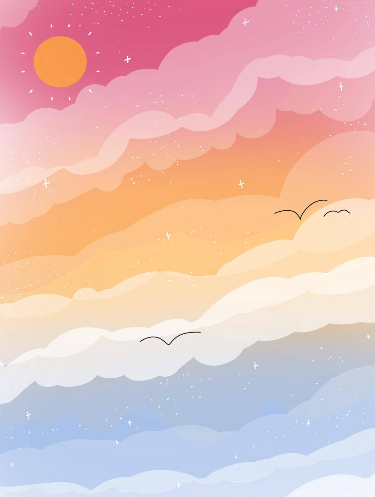 Download Pansexual Pastel Sky Art