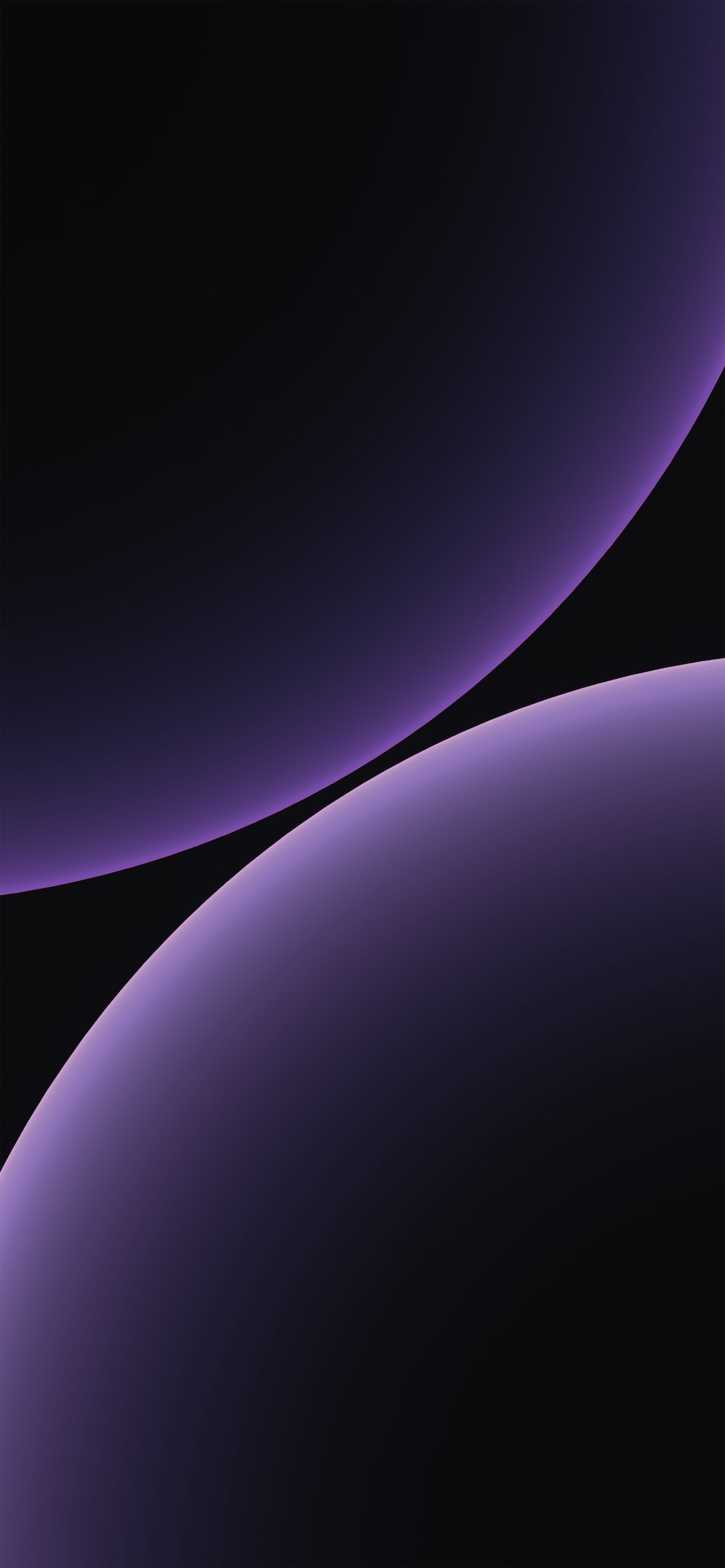 A black and purple iphone wallpaper with a black background photo