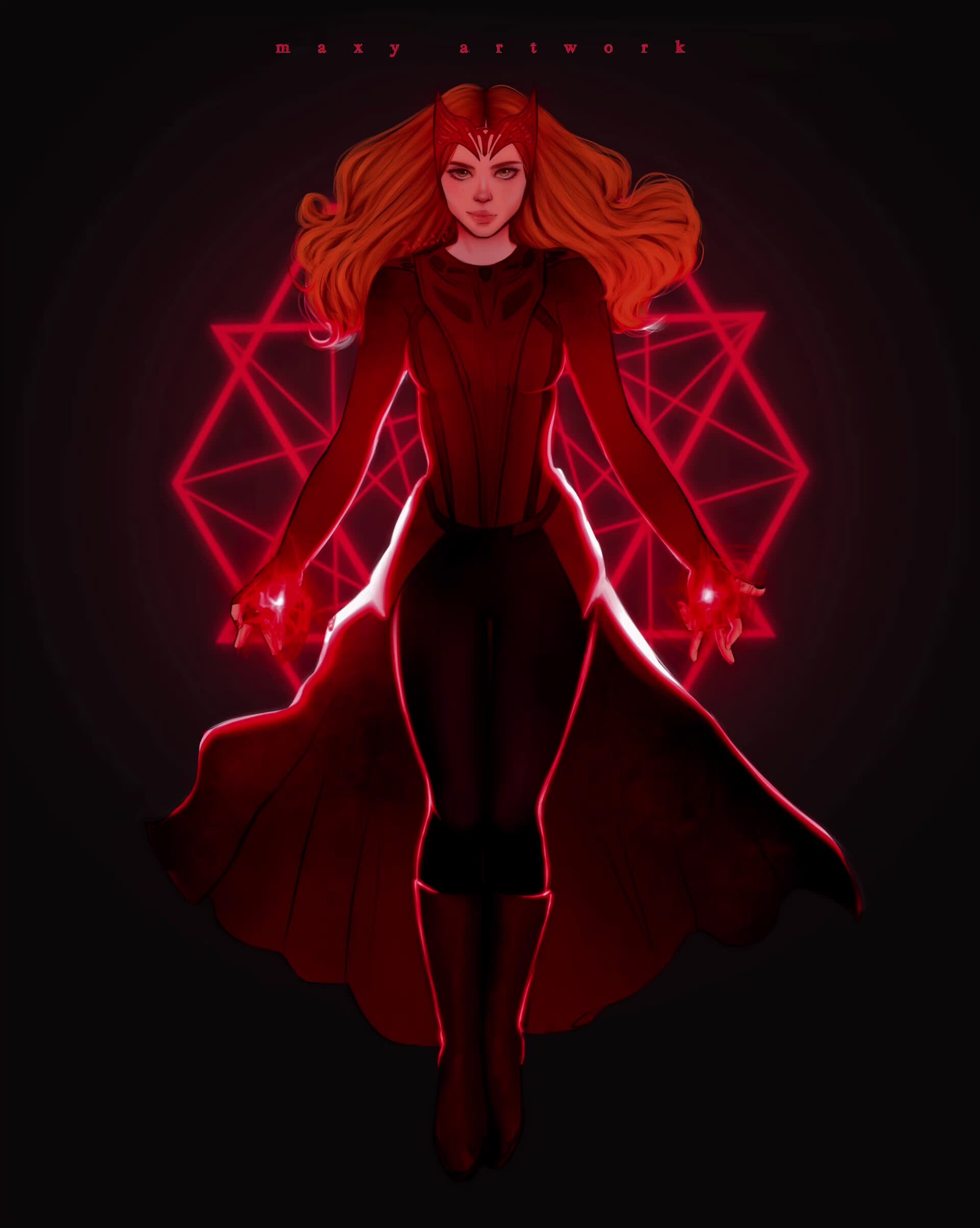 Animation Scarlet Witch