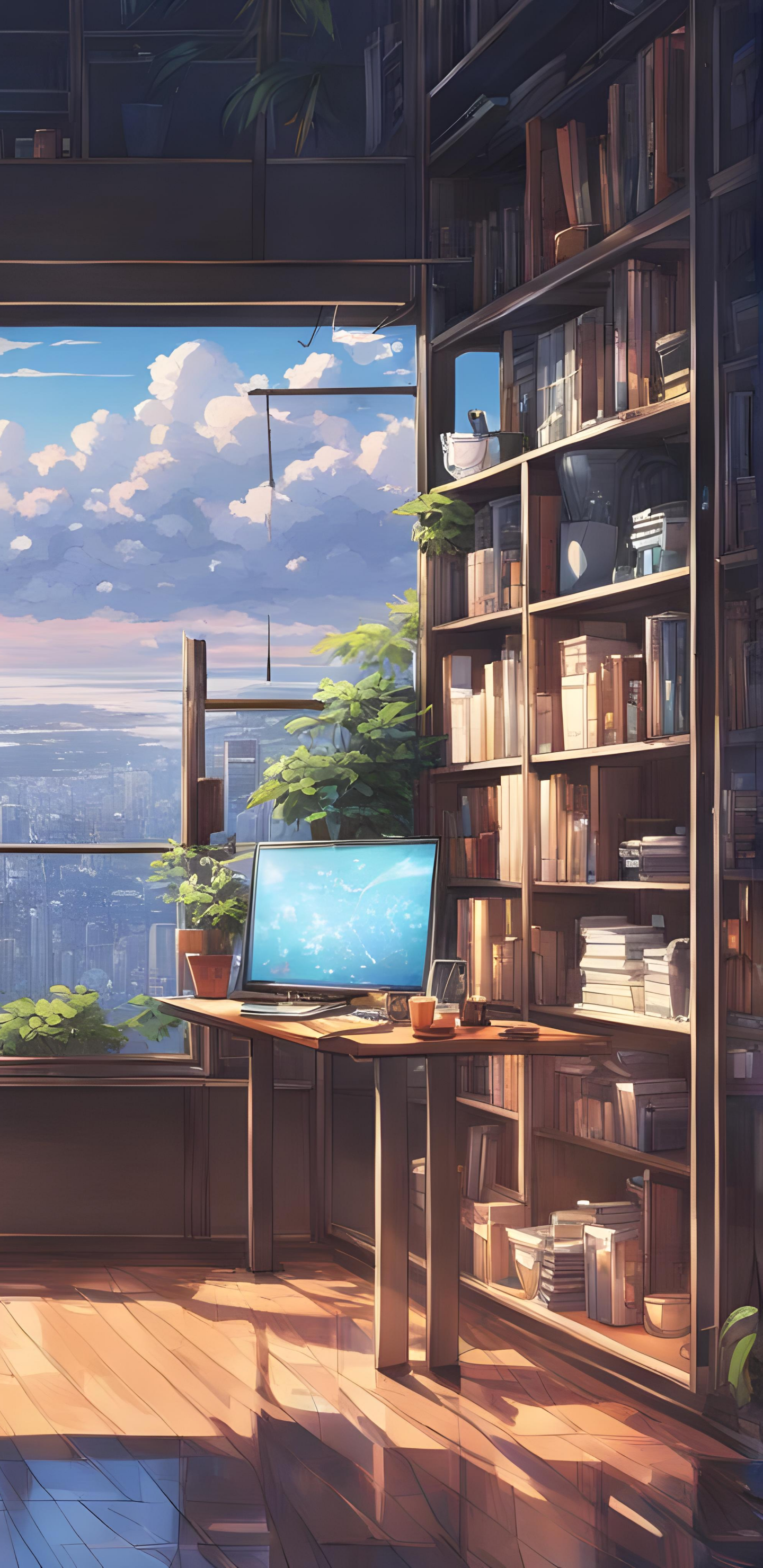 Anime Room Phone Wallpaper