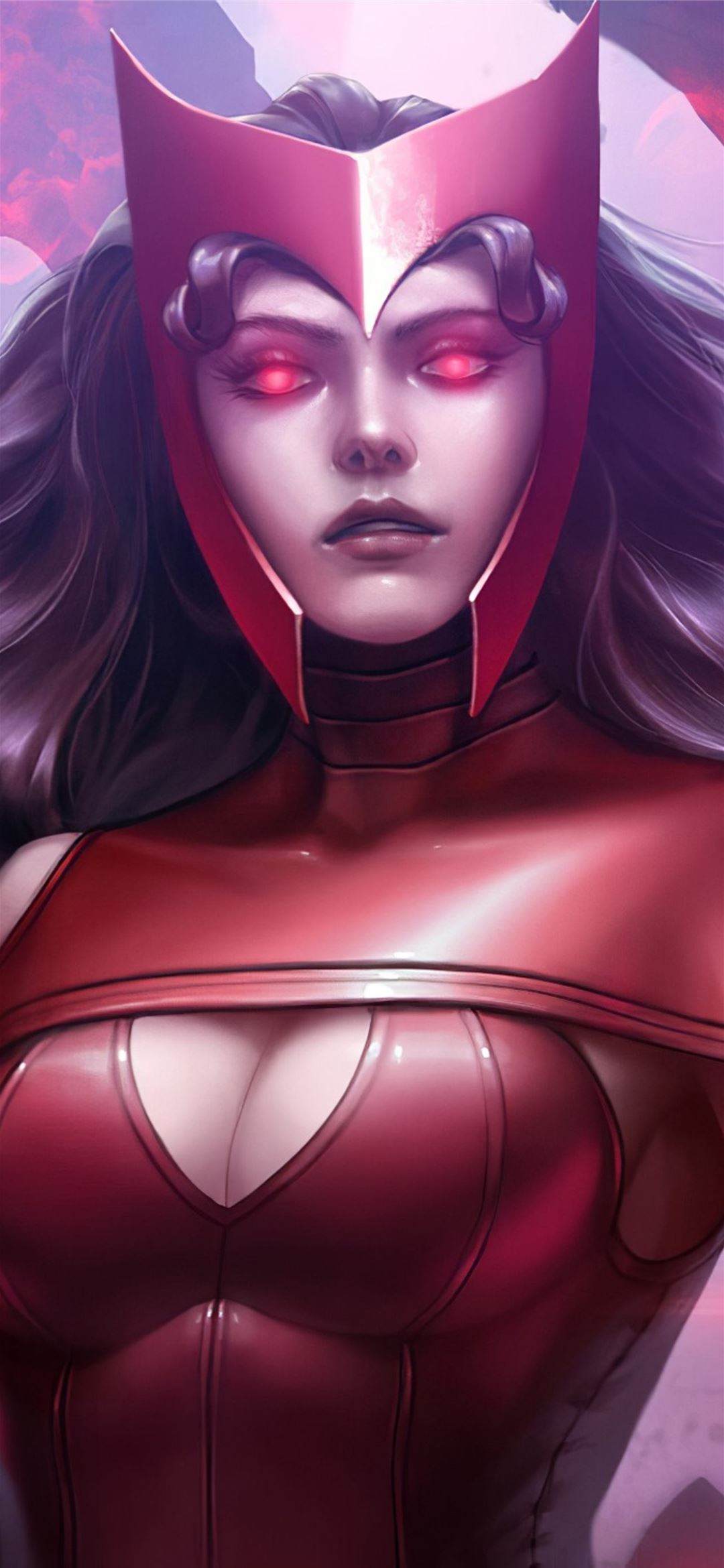 Scarlet Witch 4K phone HD Image Background. iPhone Wallpaper Free Download