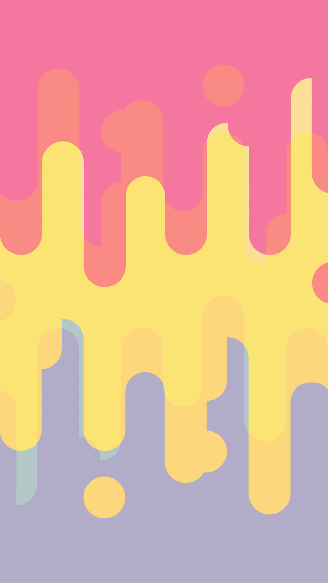 Download Pansexual Drip Pattern Wallpaper