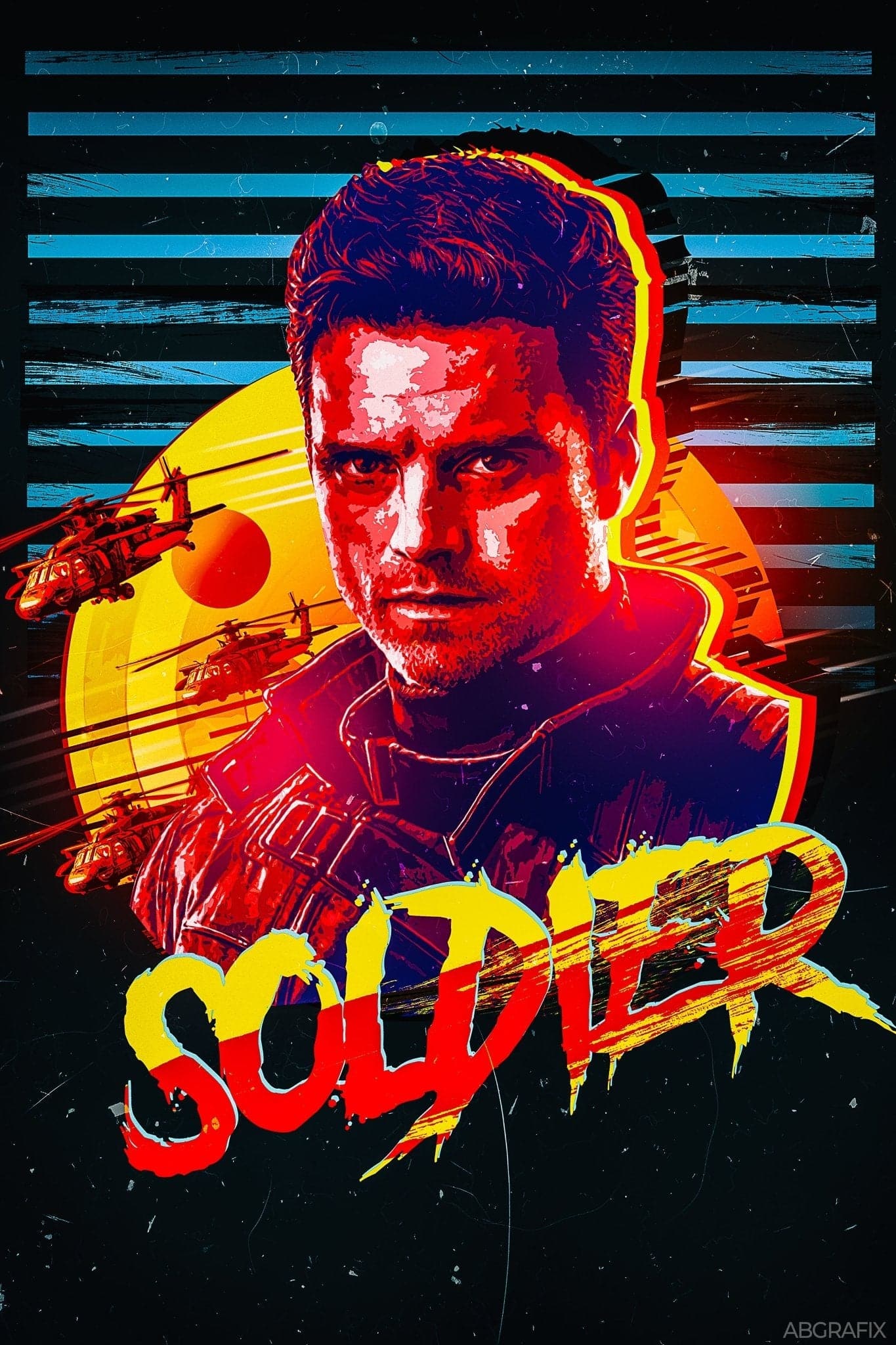 Bucky Barnes 'Winter Soldier' Poster