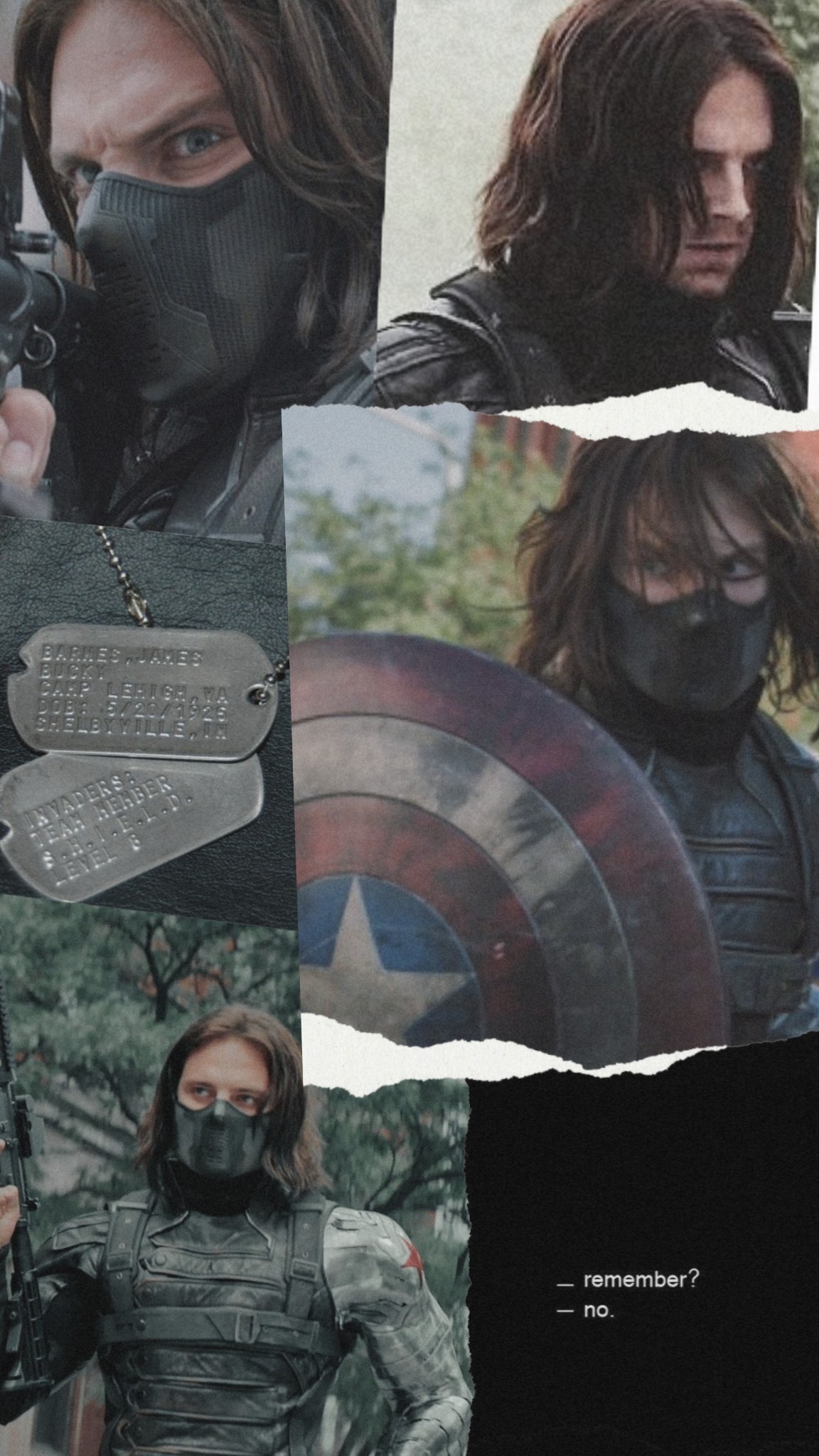 Winter Soldier Lock Screens