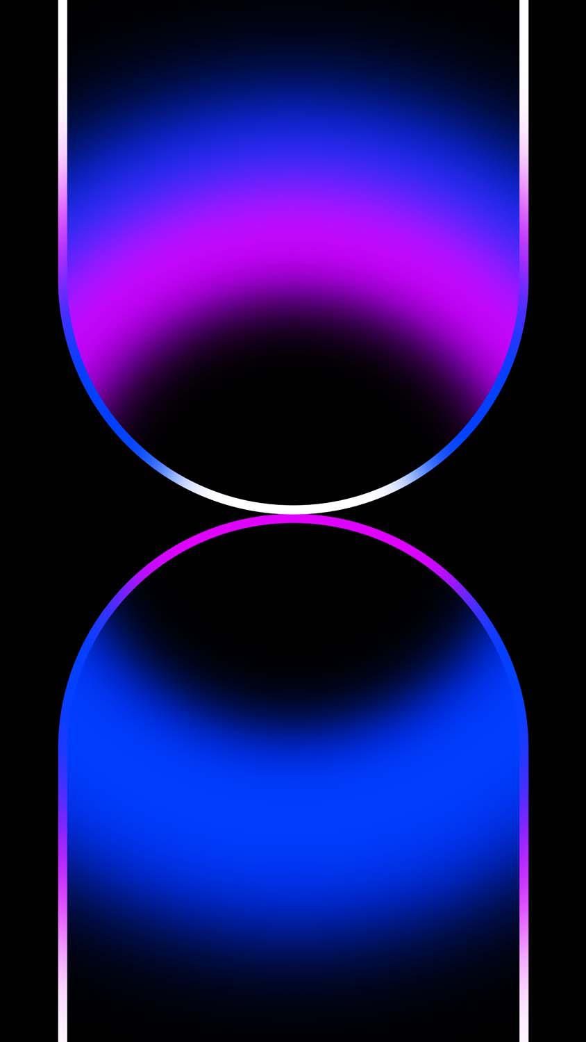 iPhone 14 Pro Wallpaper Purple Blue, r