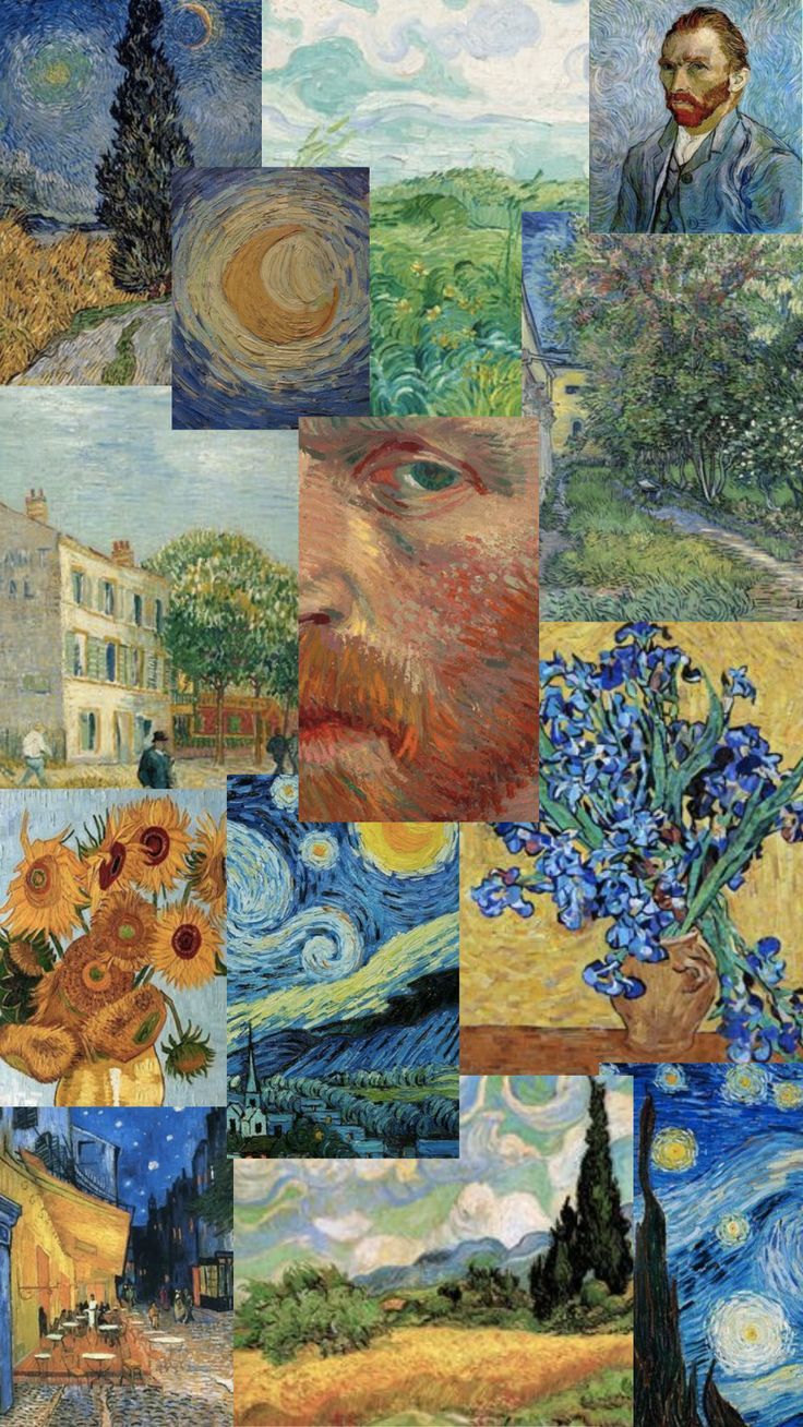 van gogh art phone wallpaper. Van gogh wallpaper, Van gogh paintings, Van gogh art