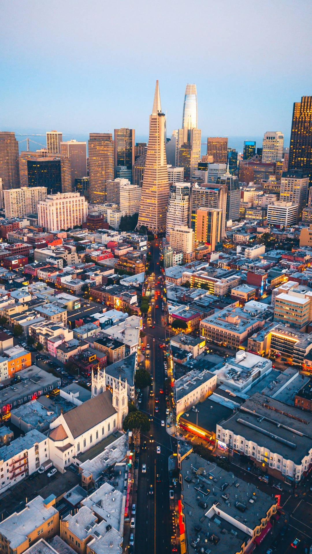 Download City View Of San Francisco iPhone Wallpaper