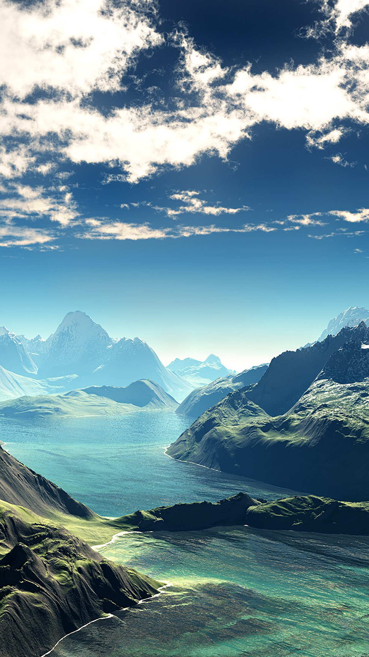 Sea And River View, River Wallpaper for iPhone 11, Pro Max, X, 8, 7, 6