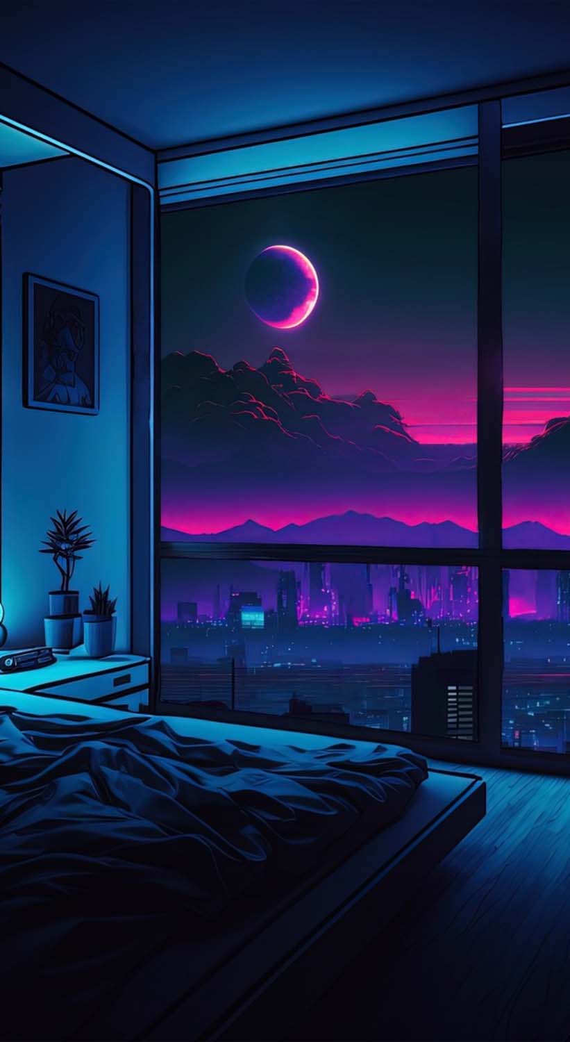 Bedroom View iPhone Wallpaper HD