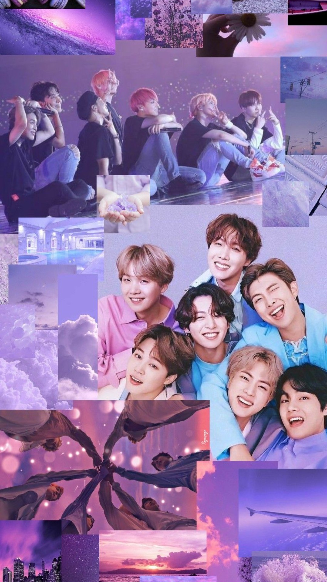 BTS Collage Wallpaper: Best BTS Collage iPhone Wallpaper [ HQ ]