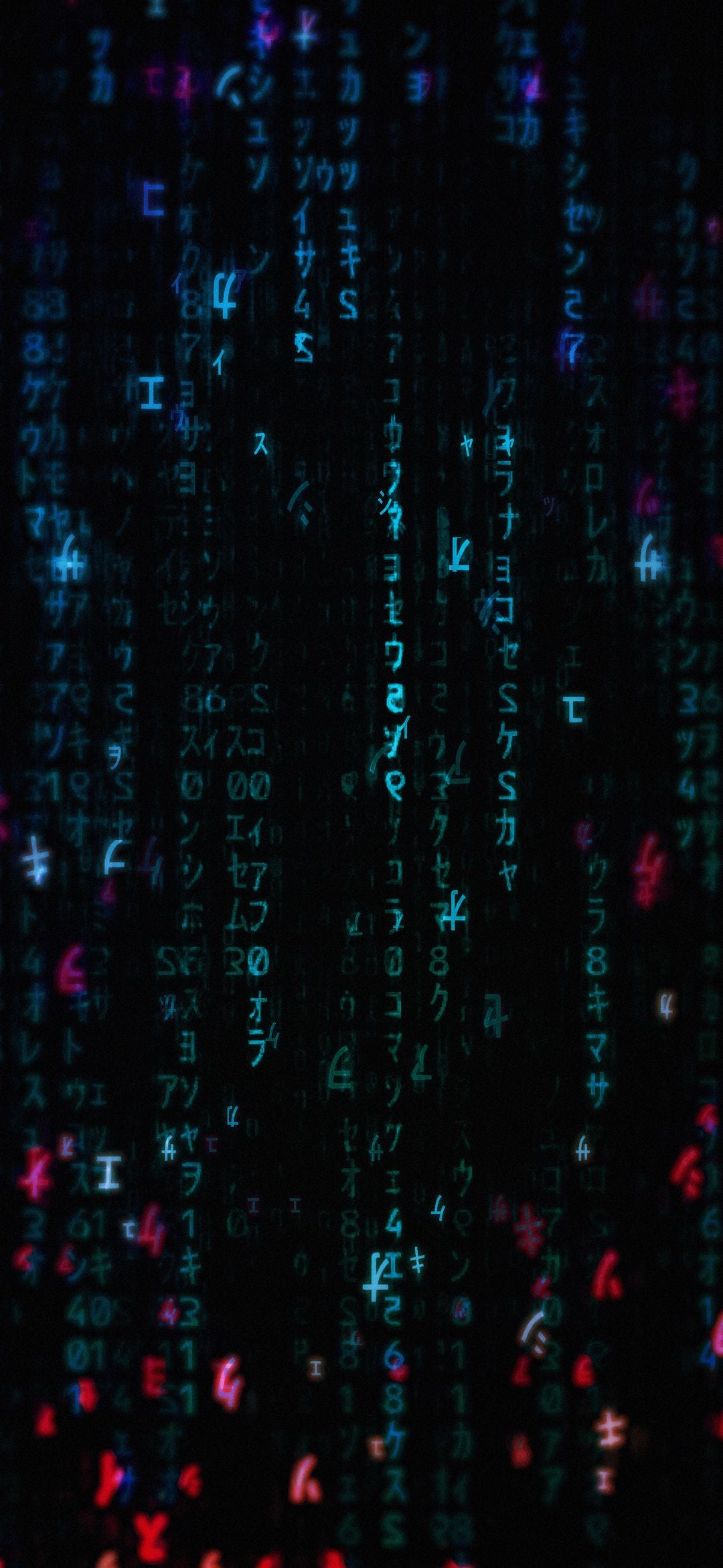Random amoled code matrix wallpaper. (More from Link Below)