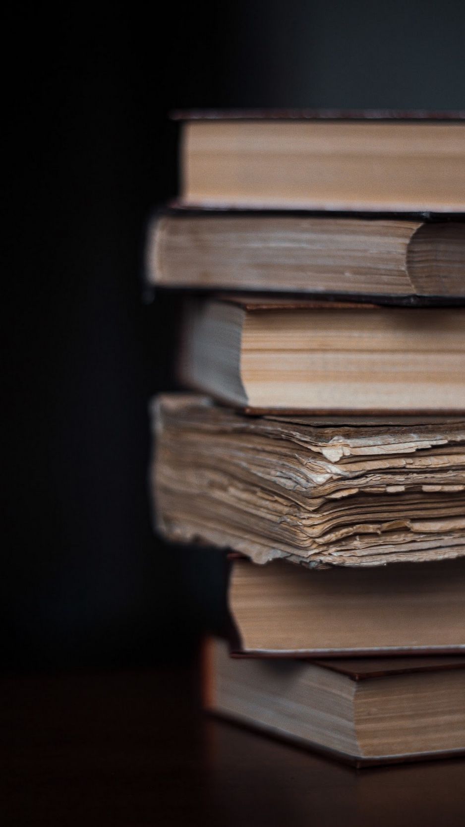 Download Wallpaper 938x1668 Books, Old, Stack, Reading Iphone 8 7 6s 6 For Parallax HD Background