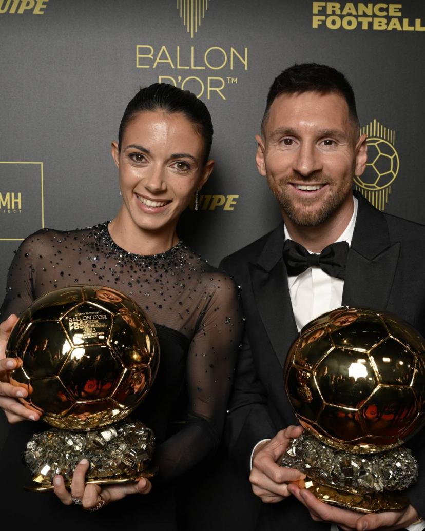 En image, les lauréats de la cérémonie du Ballon d'Or 2023'Équipe