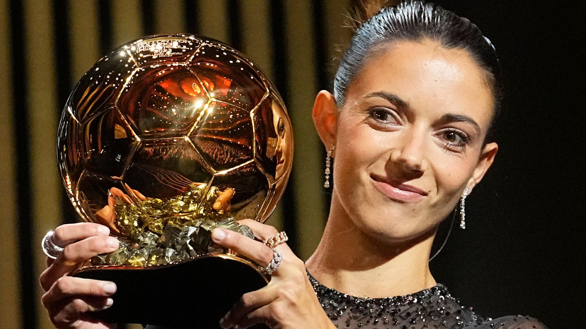 Barcelona and Spain midfielder Aitana Bonmati wins women's Ballon d'Or