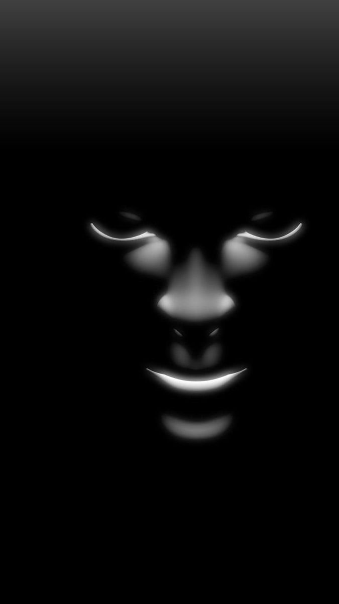 Dark face scary Wallpaper Download