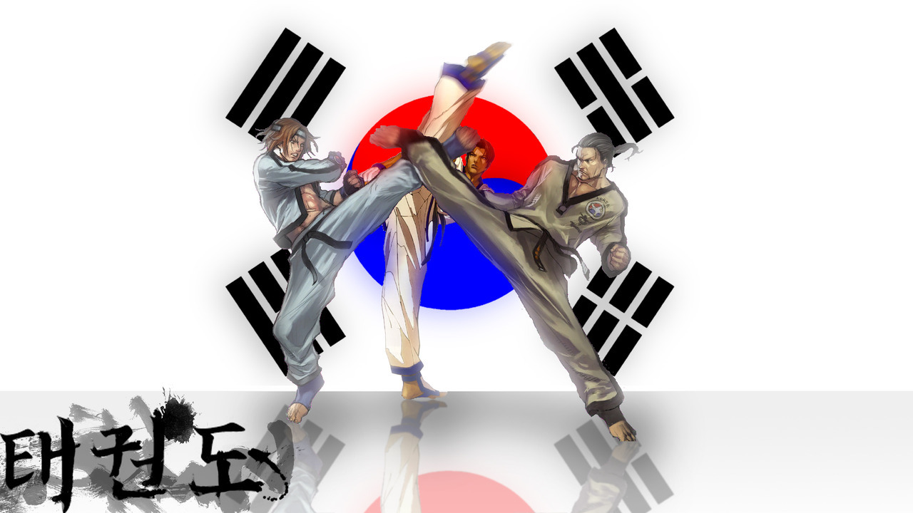 Taekwondo “A wallpaper of Baek, Hwoarang from