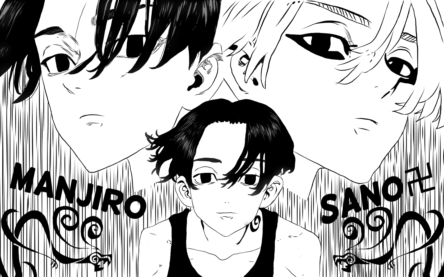 Mikey(Future wallpaper) Redrawn