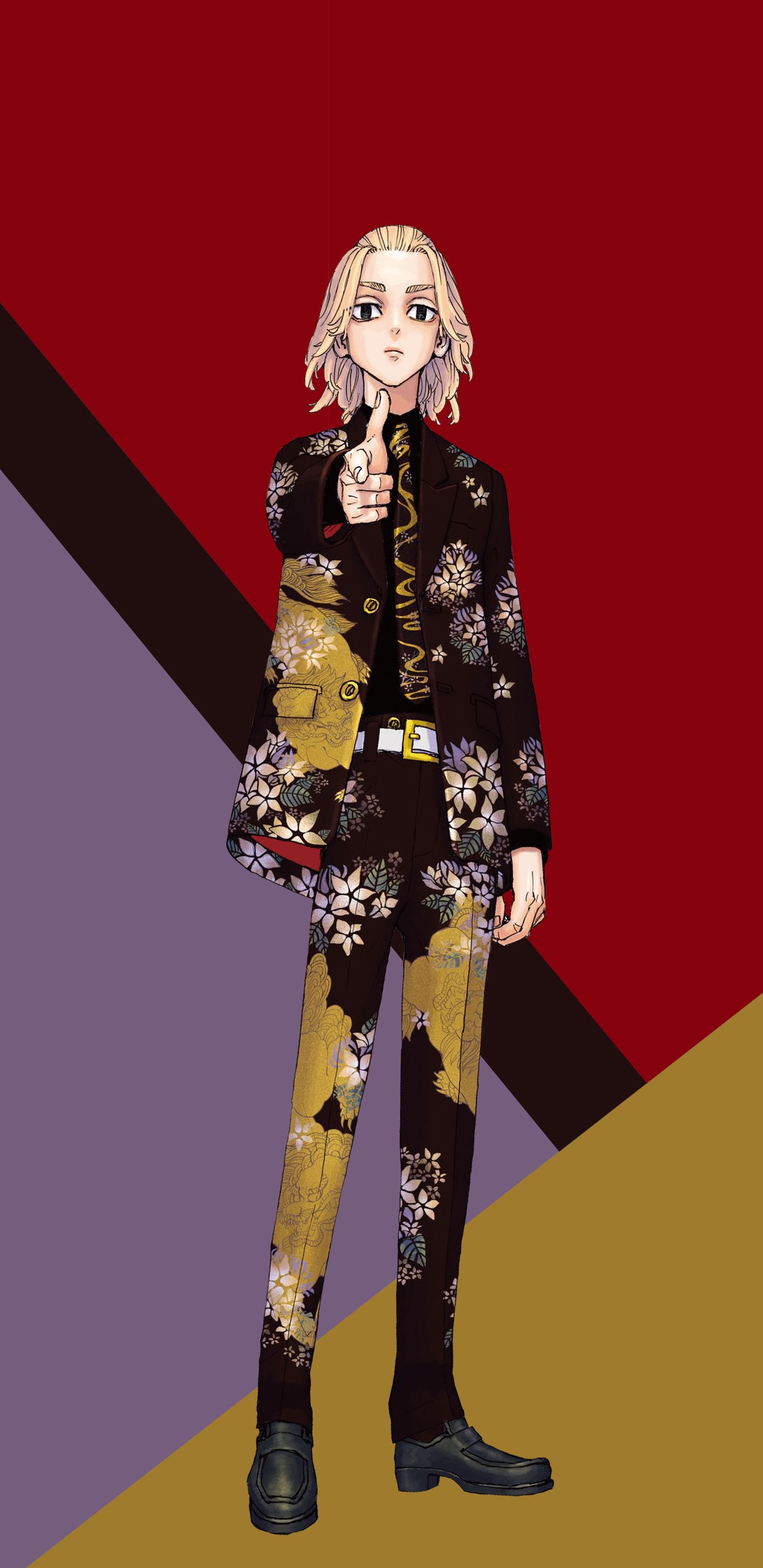 I did a Mikey wallpaper with the exhibition illustration this time!