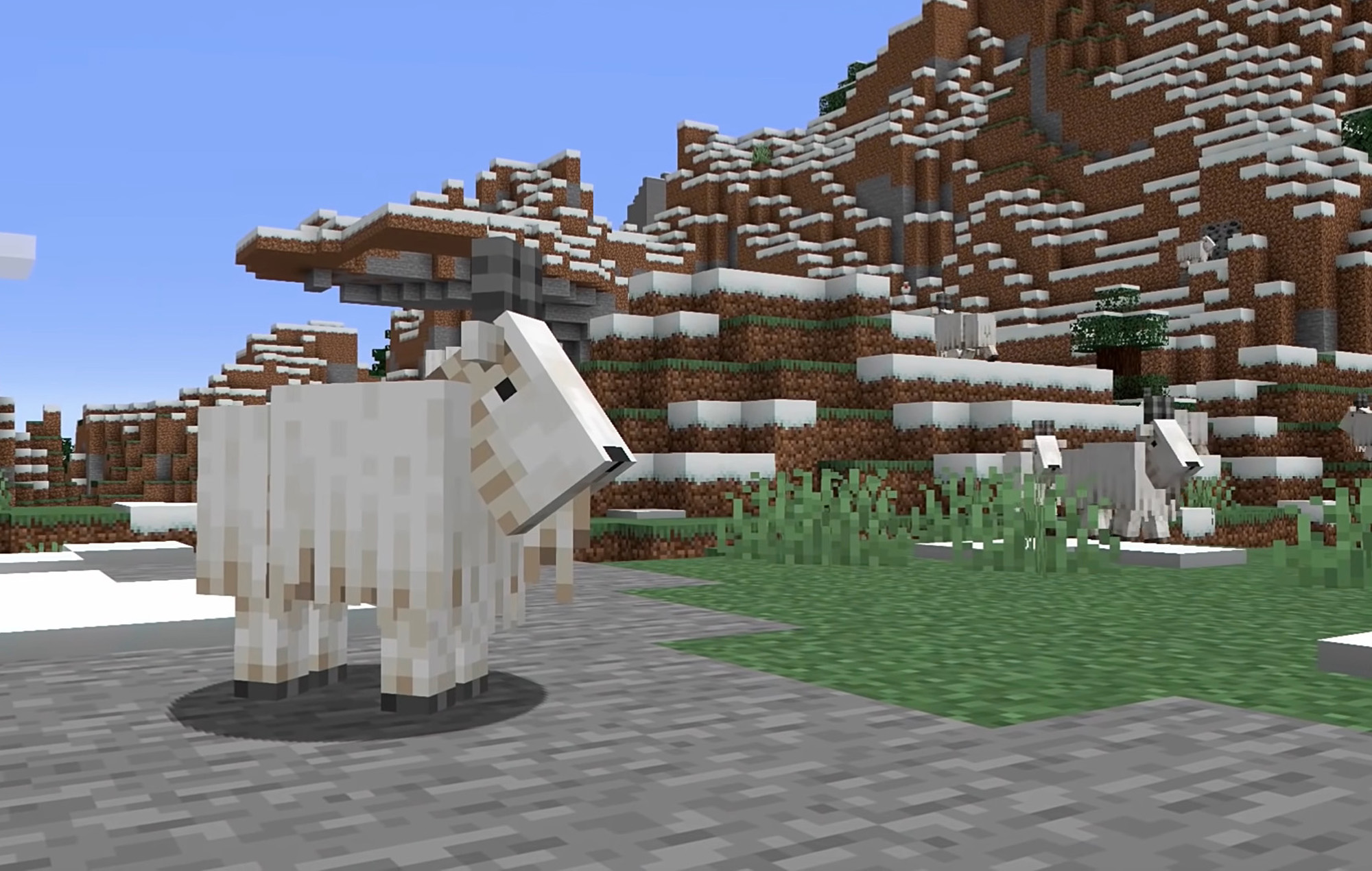 Those screaming 'Minecraft' goats were voiced
