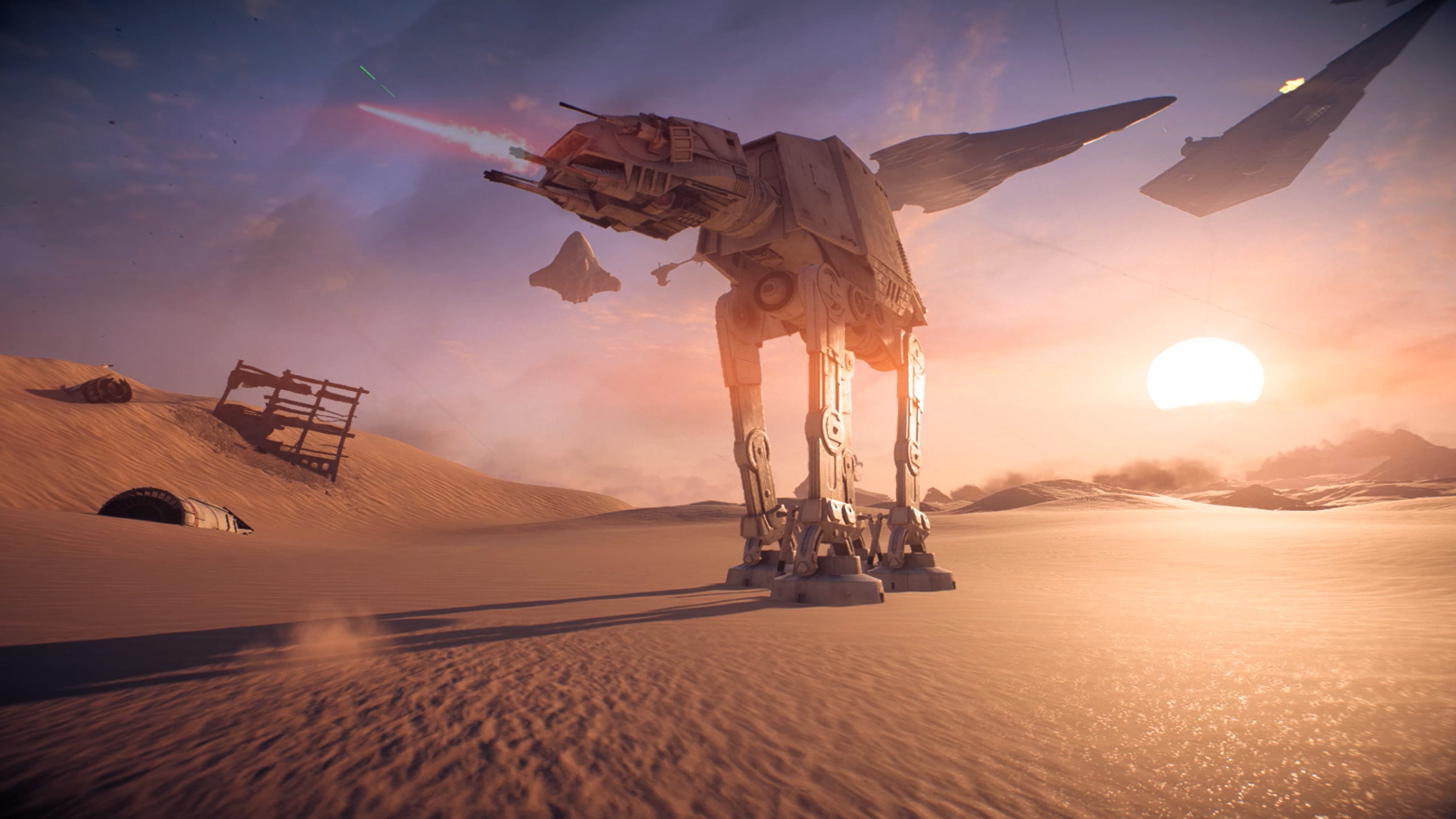 AT AT On JAKKU Live Wallpaper