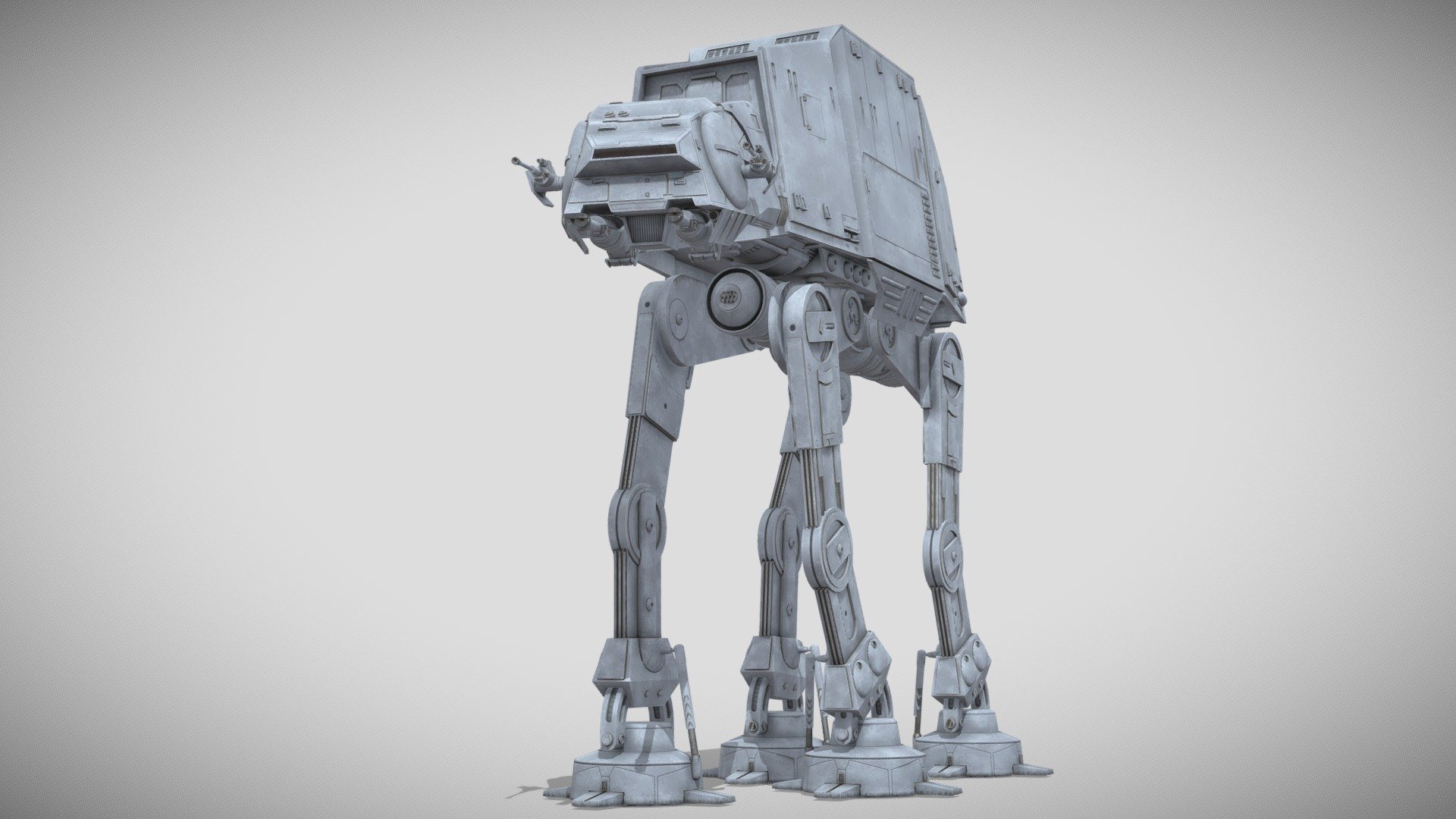 Imperial AT AT Walker Wars Model By Quiznos323 [7eab3f4]