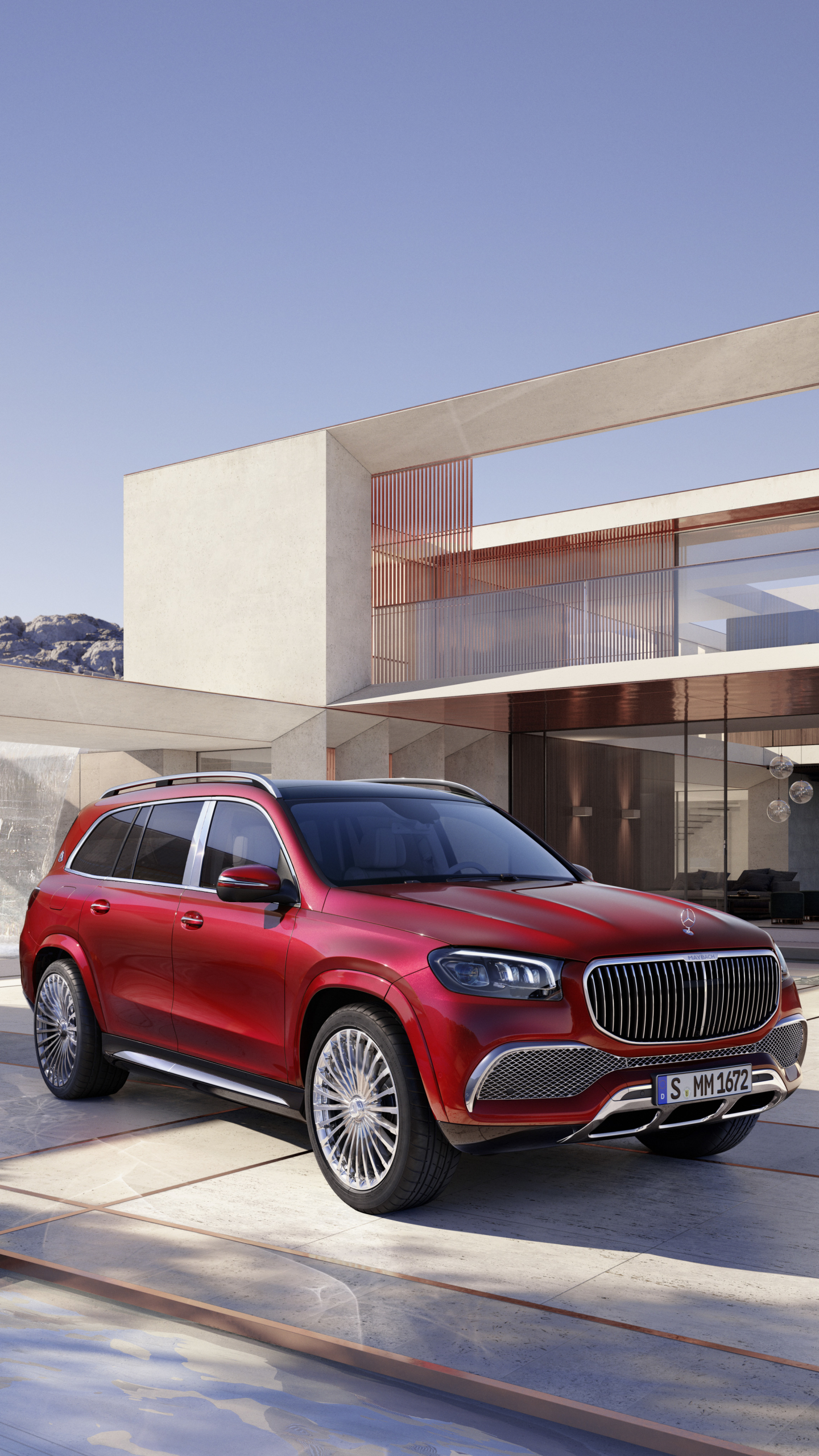 Download Mercedes Maybach Gls 600 wallpaper for mobile phone, free Mercedes Maybach Gls 600 HD picture