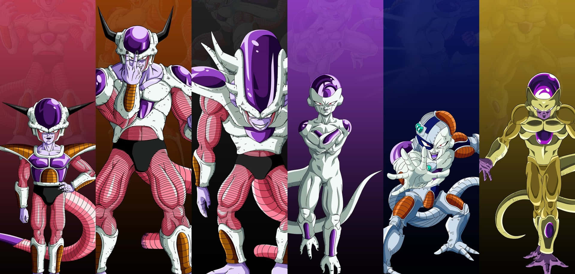 Download Frieza The Villain Of The Dragon Ball Universe Wallpaper