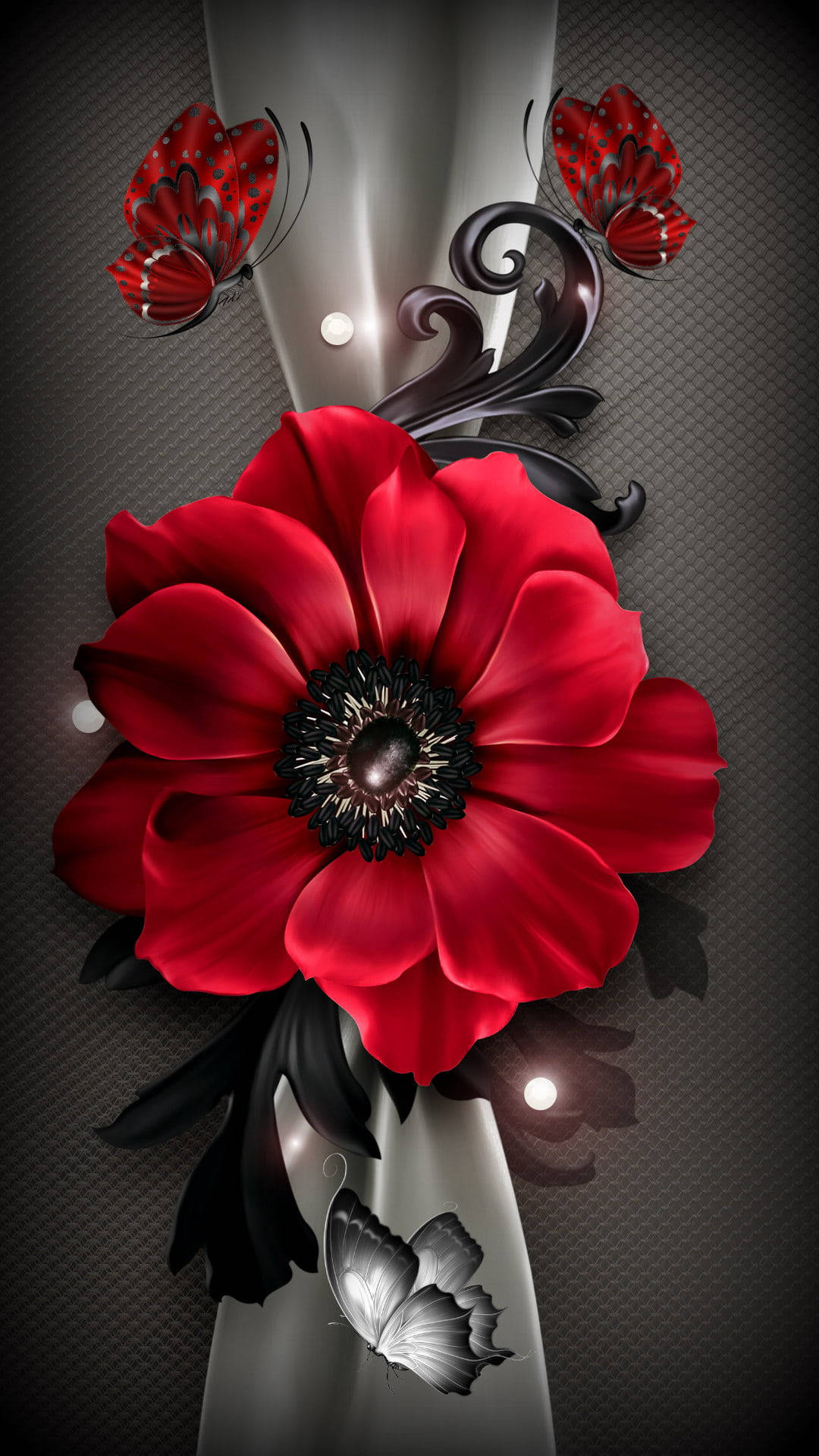 Download Poppy Anemone Flower Mobile Wallpaper