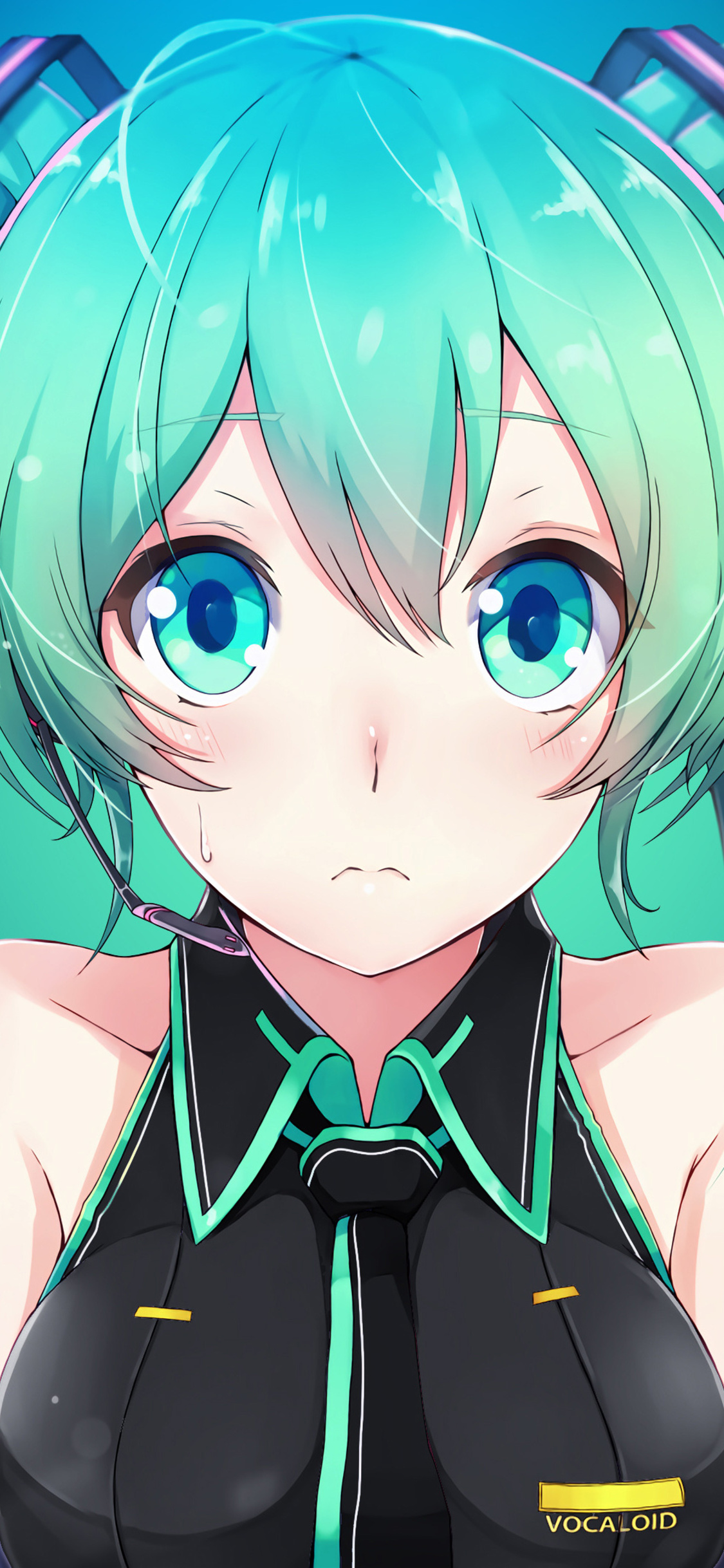 4k Hatsune Miku iPhone XS
