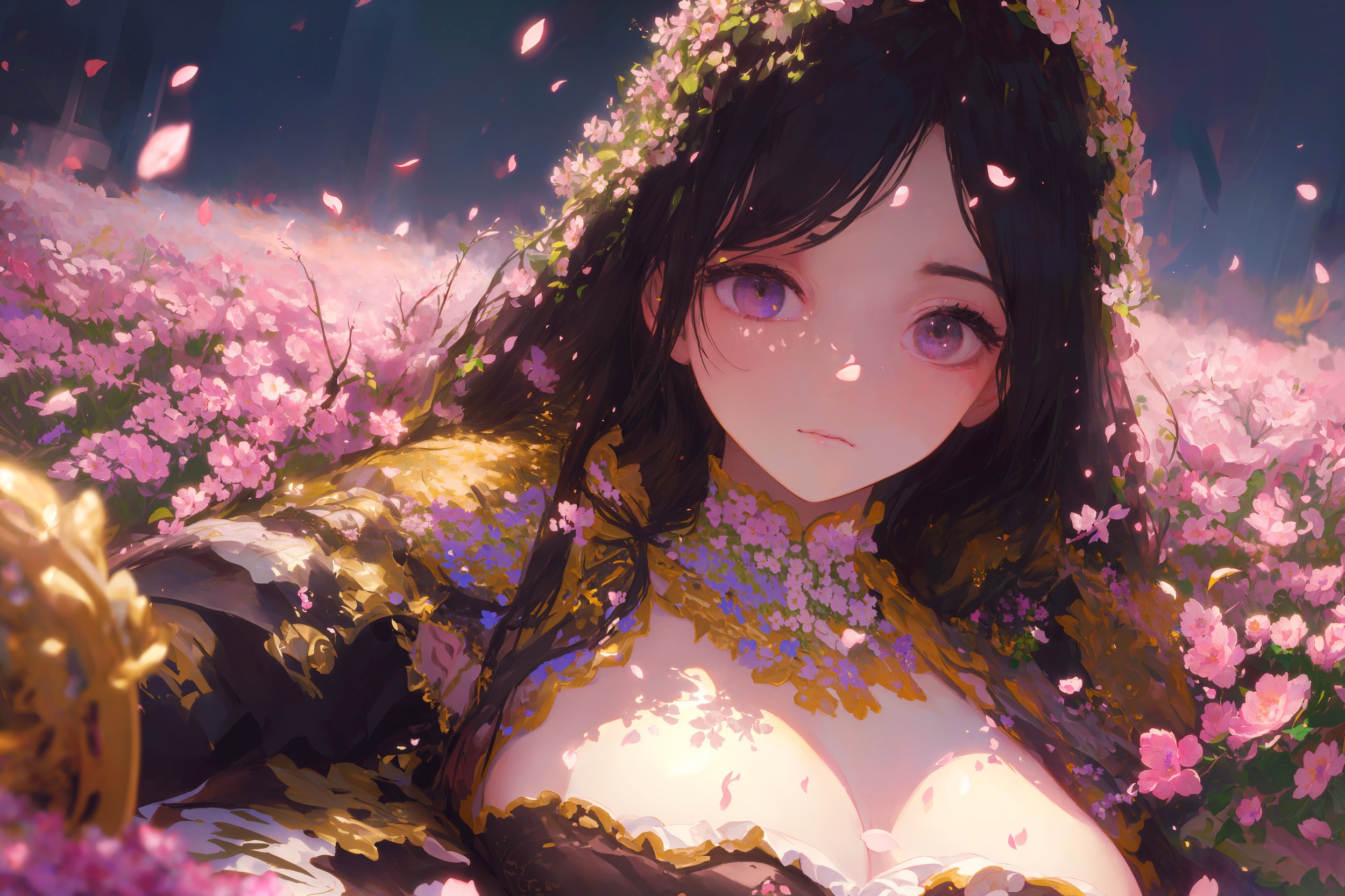 4k Cherry Blossoms Anime Wallpaper