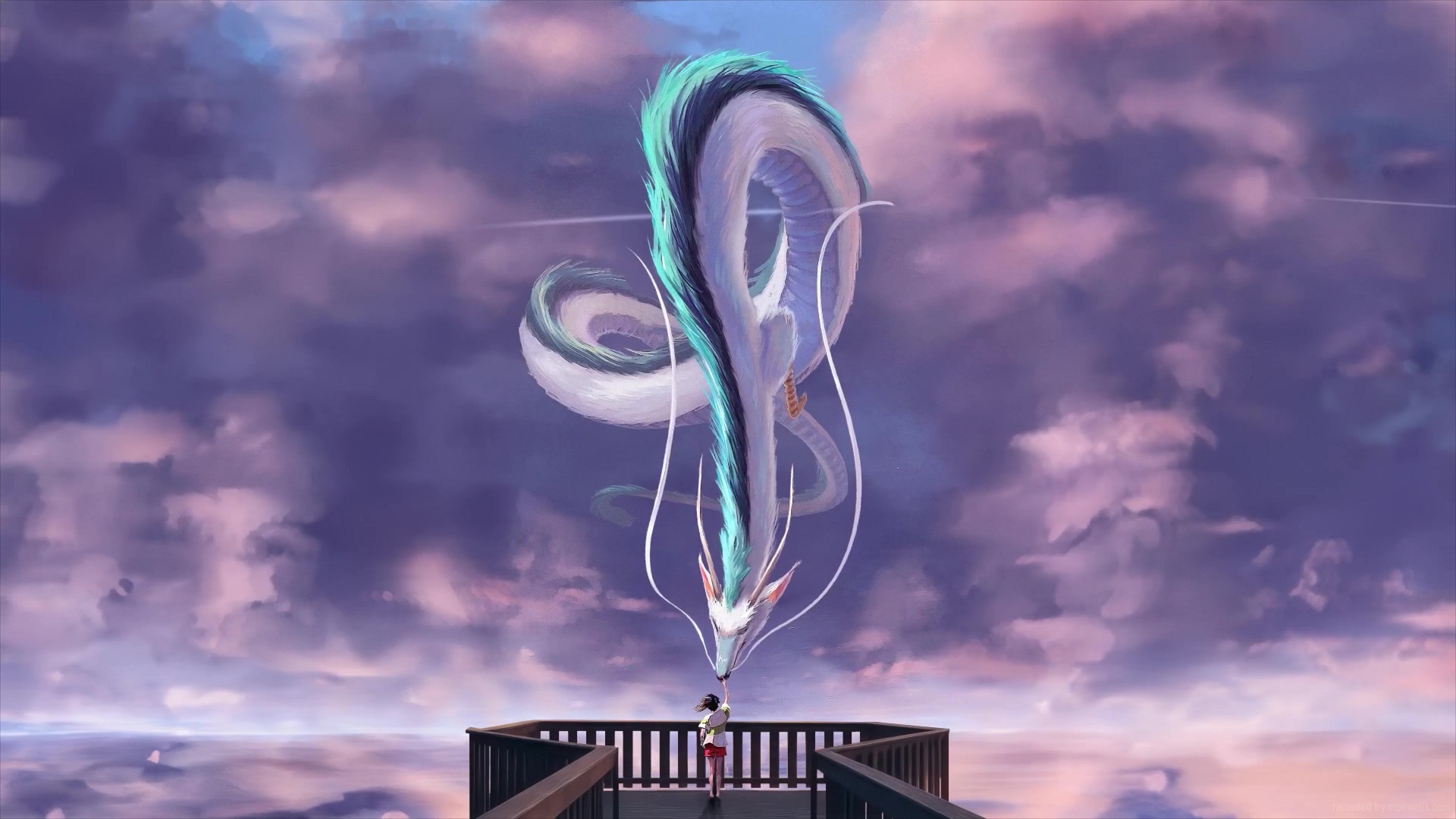 Haku And Chihiro Spirited Away Live Wallpaper