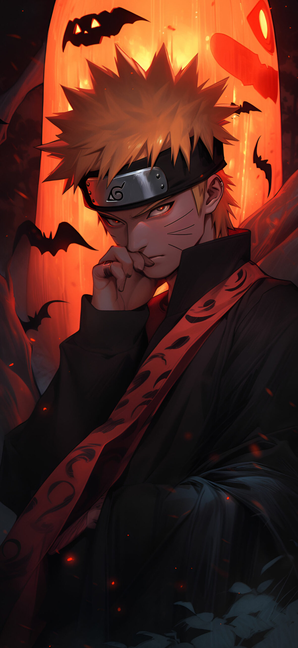 Halloween Naruto & Bats Anime