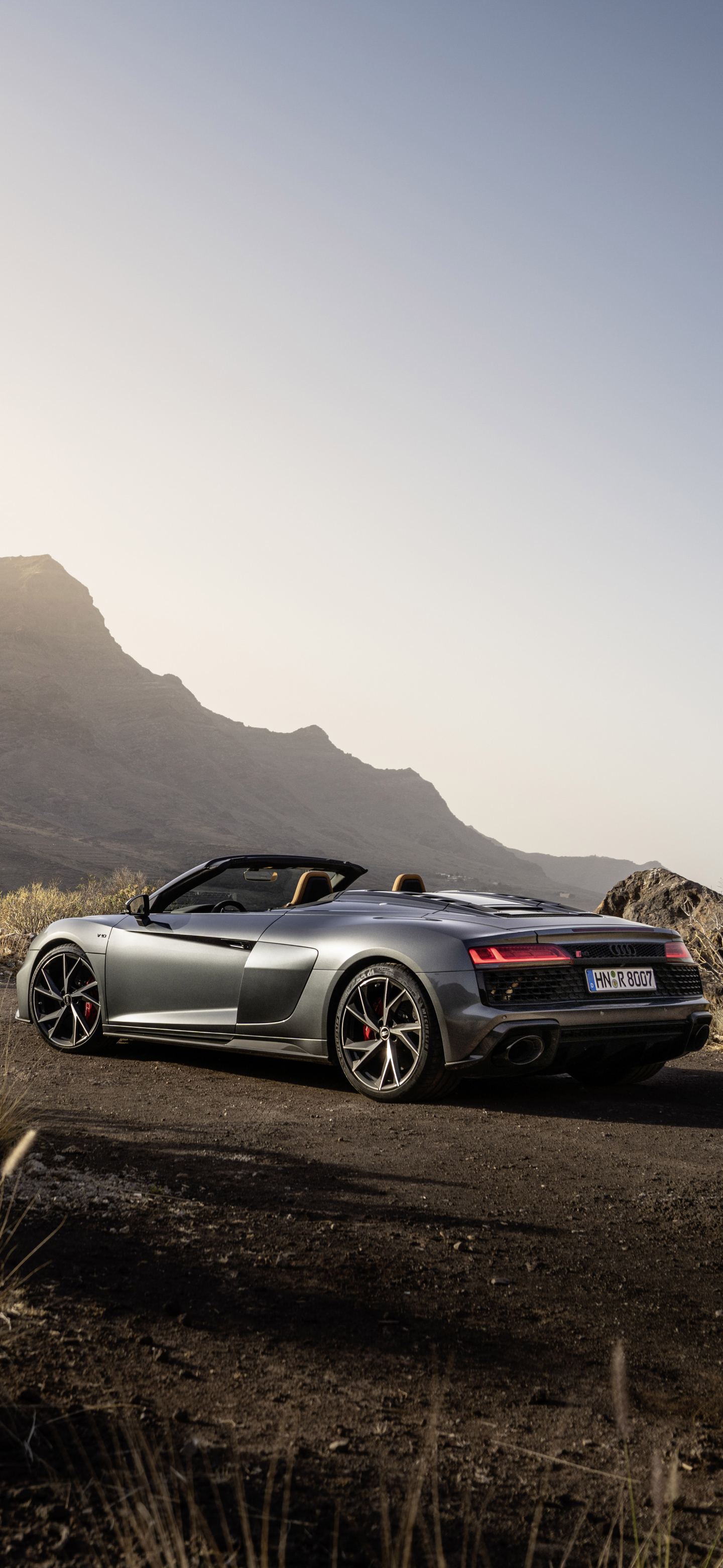 Audi R8 V10 Phone Wallpaper