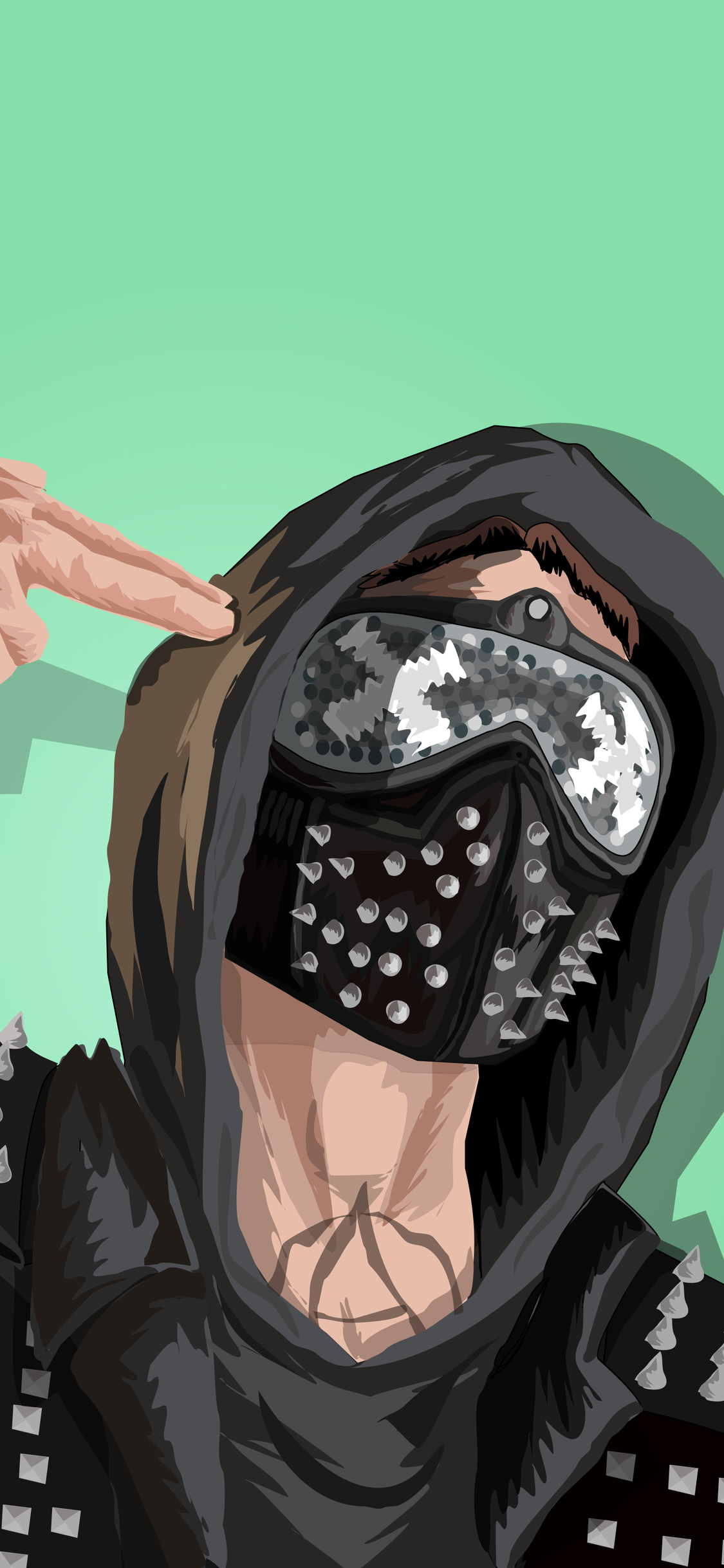 Watch Dogs 2 Digital Art iPhone XS, iPhone 10, iPhone X HD 4k Wallpaper, Image, Background, Photo and Picture