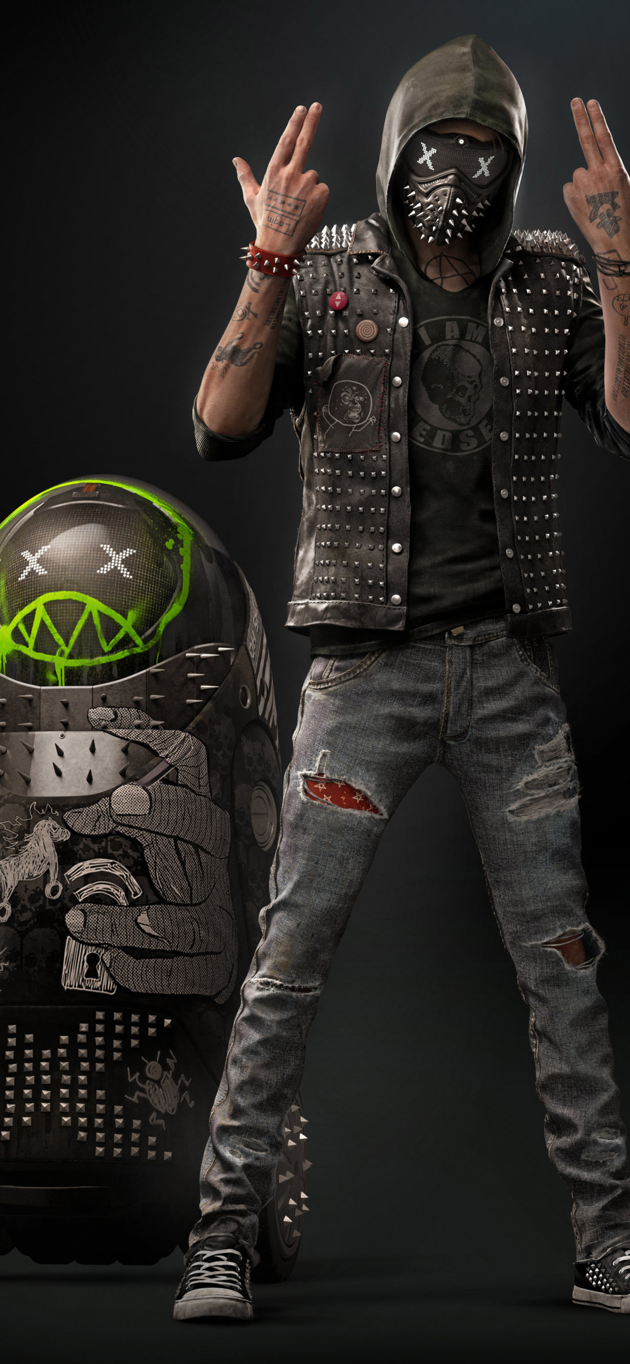 Watch Dogs 2 The Wrench iPhone XS MAX HD 4k Wallpaper, Image, Background, Photo and Picture