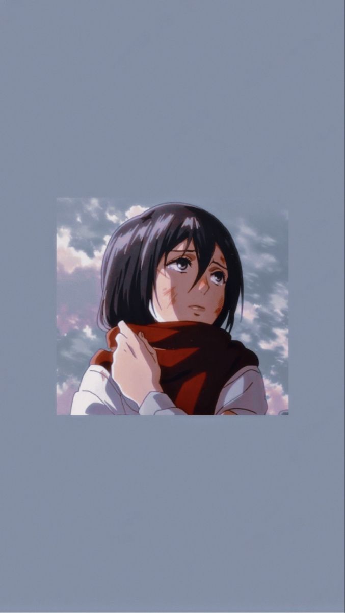 Mikasa Ackerman aesthetic wallpaper. Best anime shows, Character art, Anime background