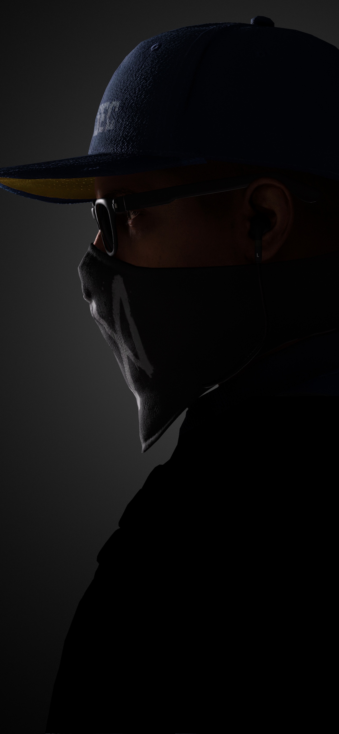 Marcus Holloway Wallpaper 4K, Watch Dogs 2, Dark background, 5K