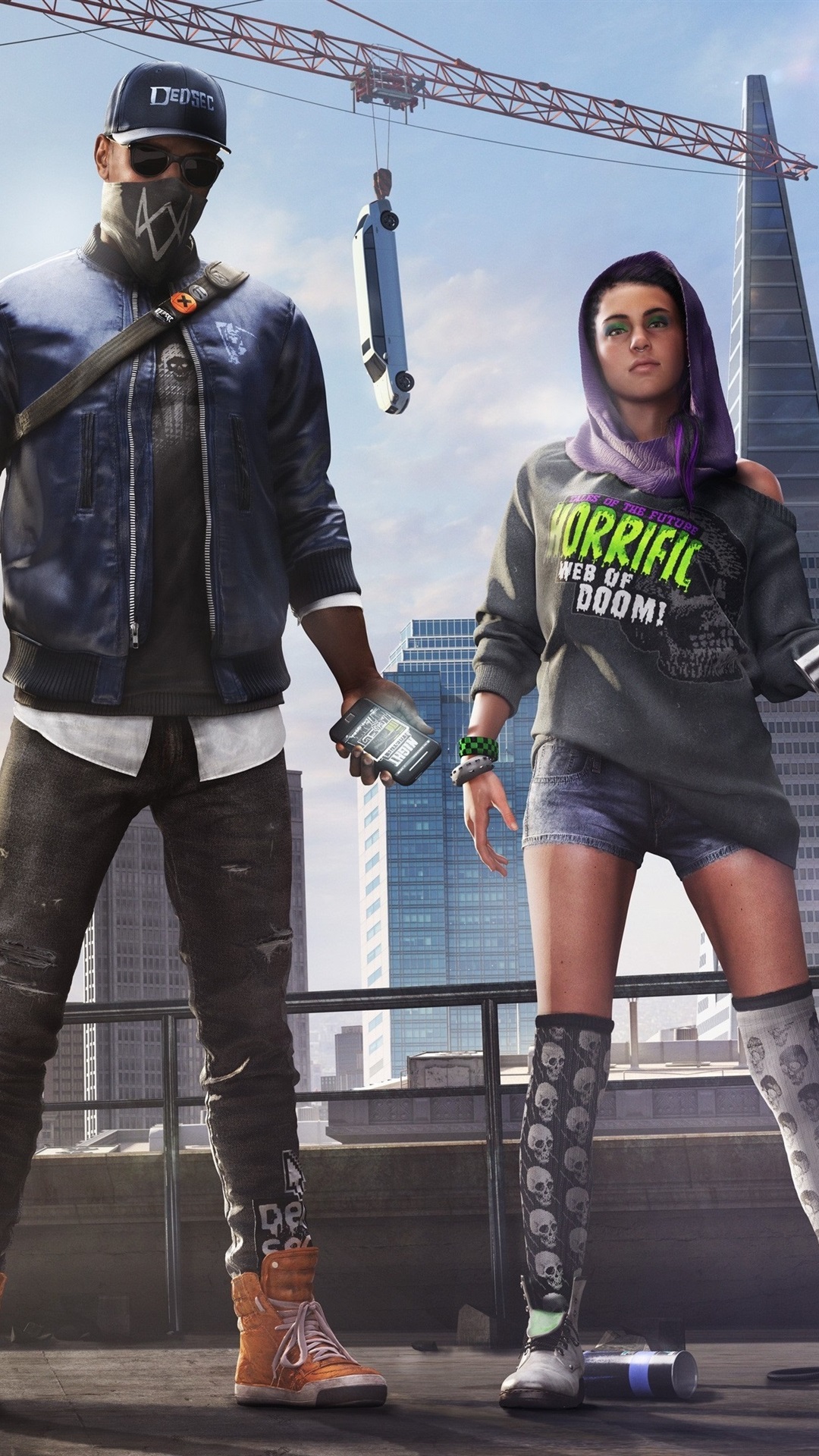 Watch Dogs 2, Xbox Games 1080x1920 IPhone 8 7 6 6S Plus Wallpaper, Background, Picture, Image