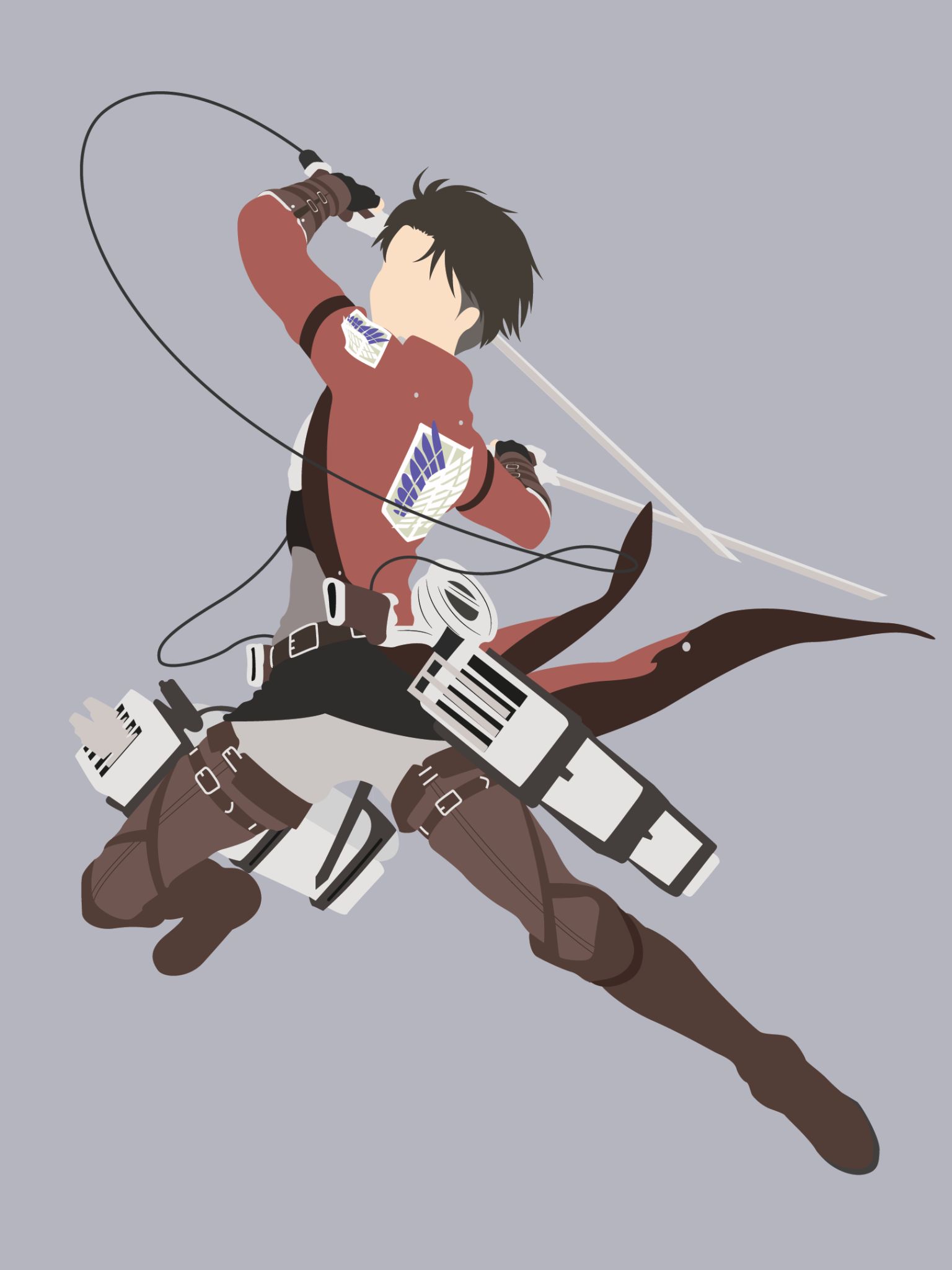 Mobile wallpaper: Anime, Attack On Titan, Levi Ackerman, 1146190 download the picture for free