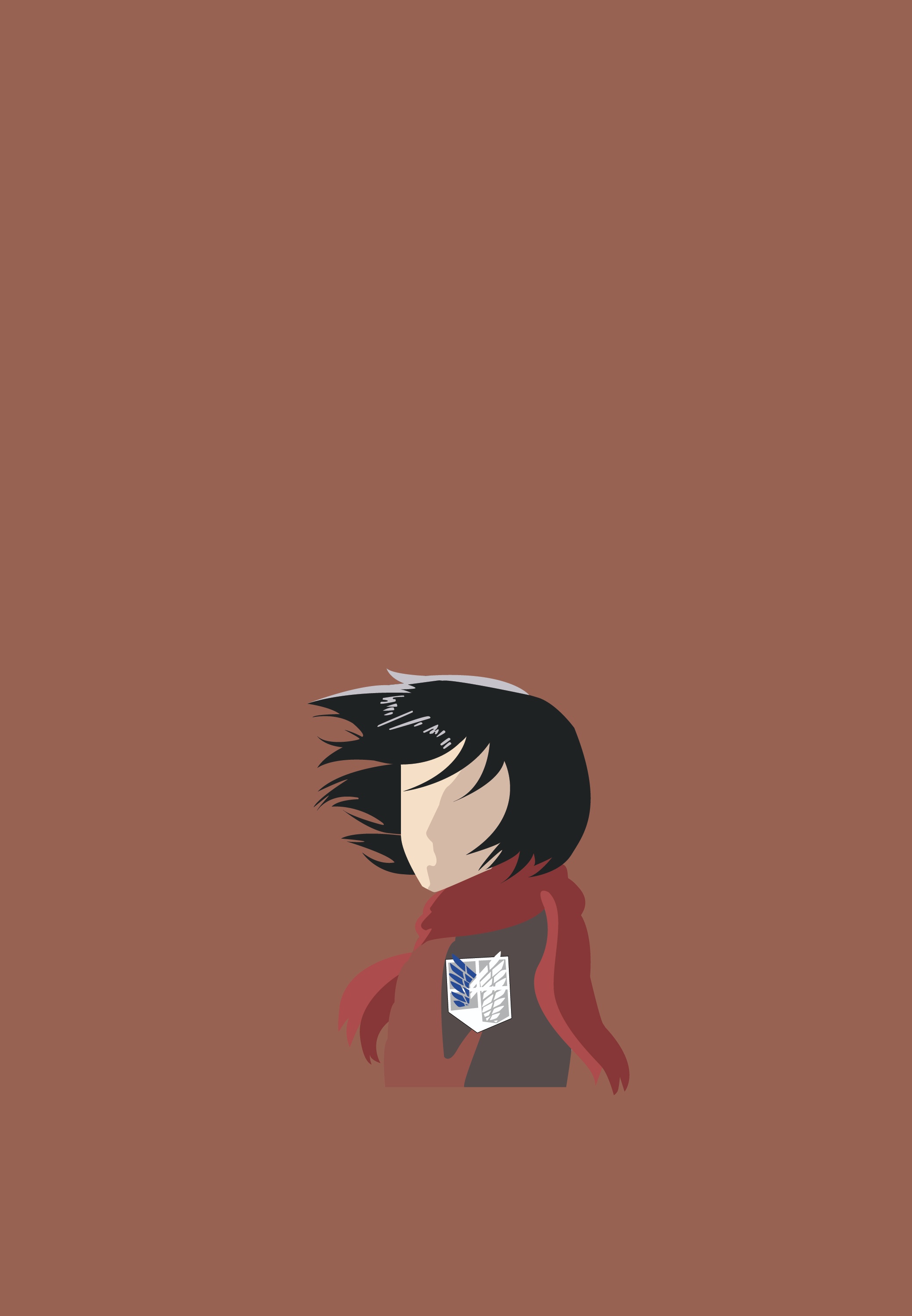Mikasa Ackerman Minimal art