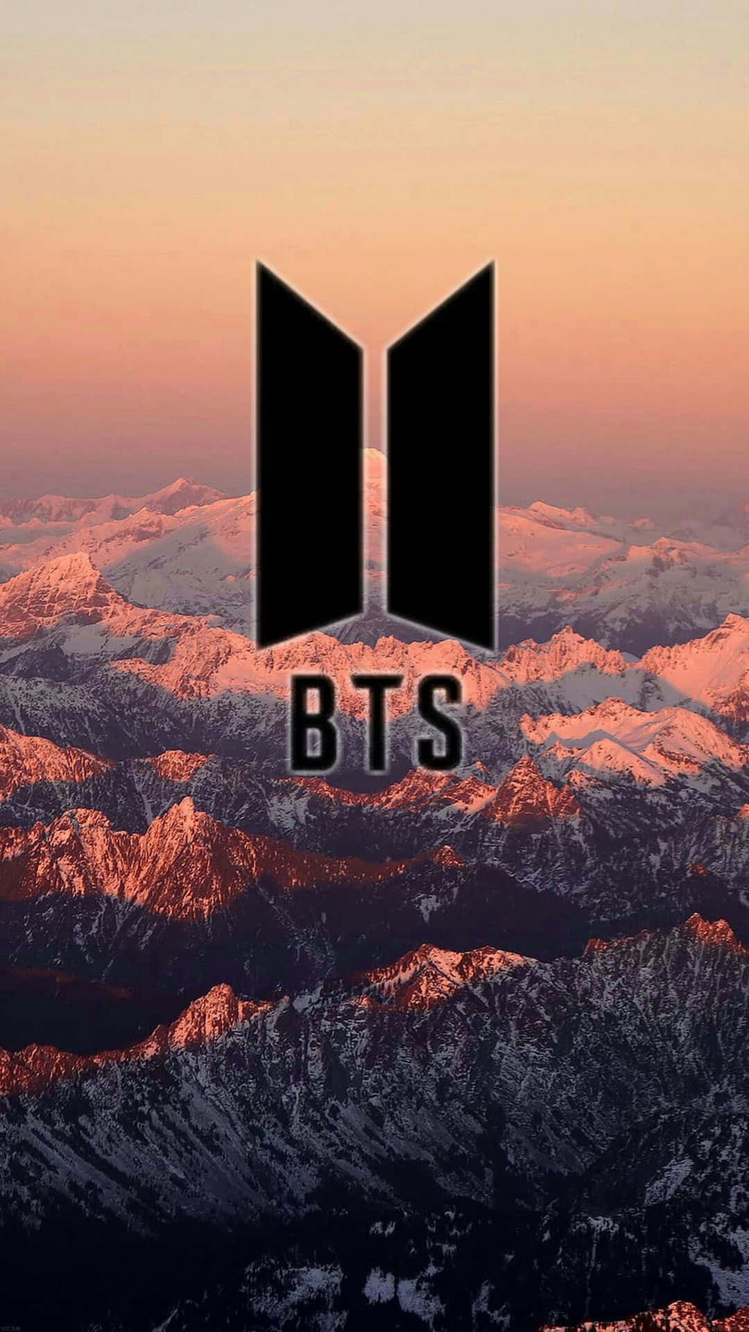 Download Bts Logo iPhone Wallpaper