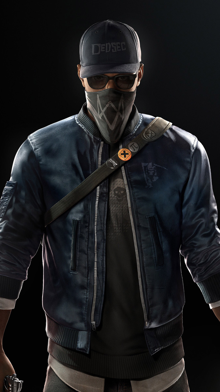 Marcus Watch Dogs 2 iPhone 6, iPhone 6S, iPhone 7 HD 4k Wallpaper, Image, Background, Photo and Picture