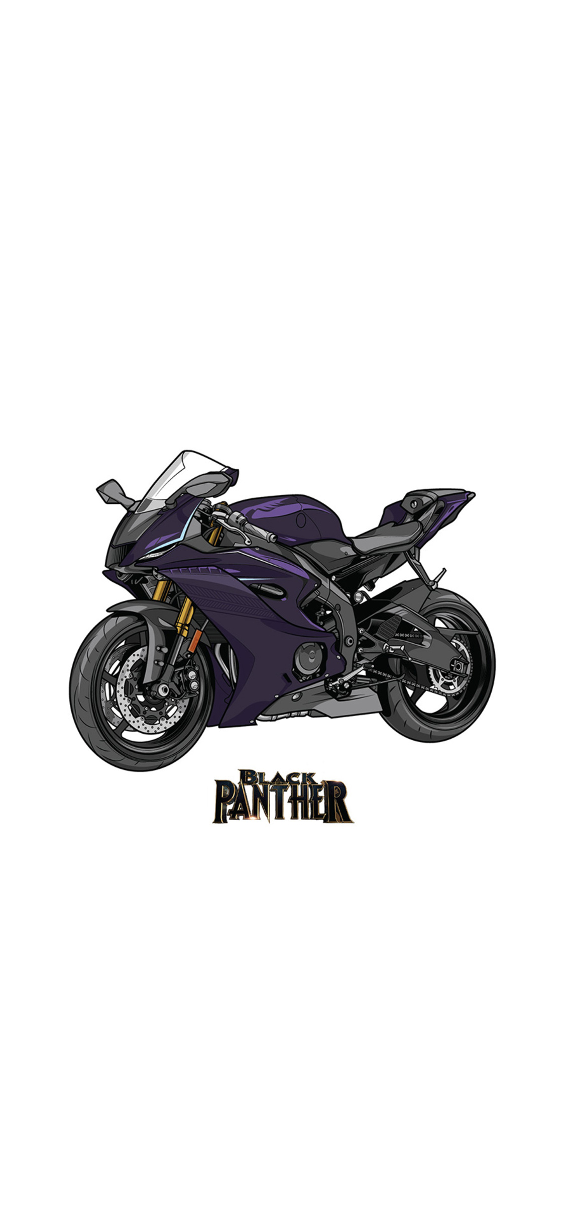 Black Panther Marvel Yamaha R6 Crossover iPhone XS, iPhone 10, iPhone X HD 4k Wallpaper, Image, Background, Photo and Picture