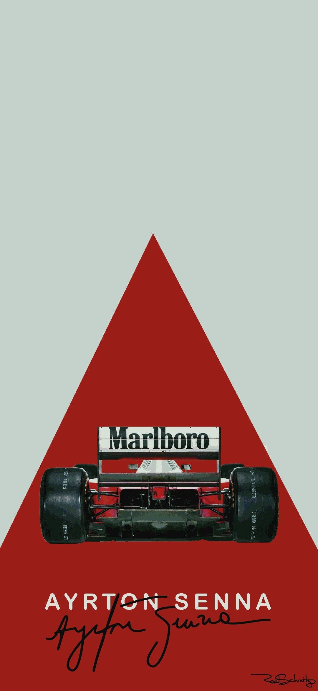 Ayrton Senna's Legendary F1 Wallpaper