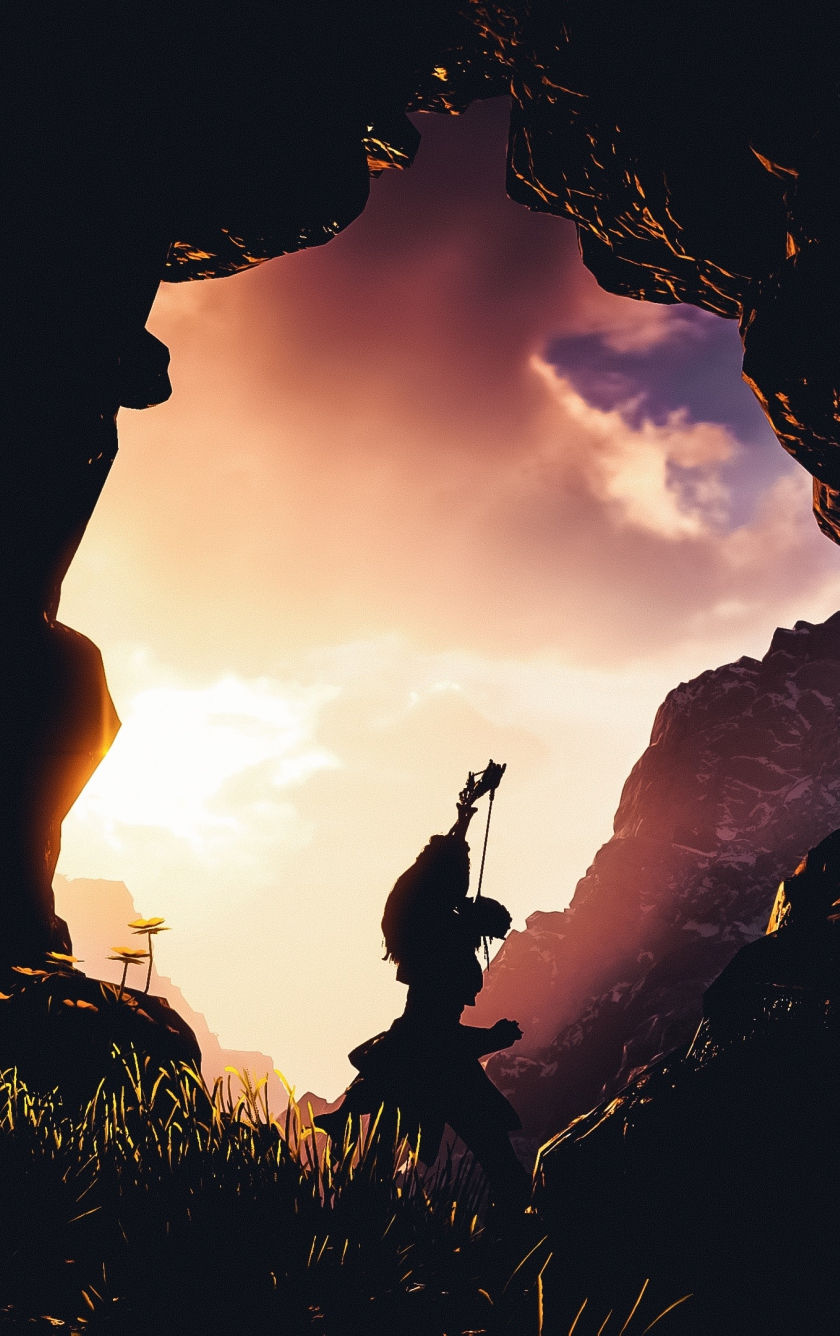 Download wallpaper 840x1336 archer