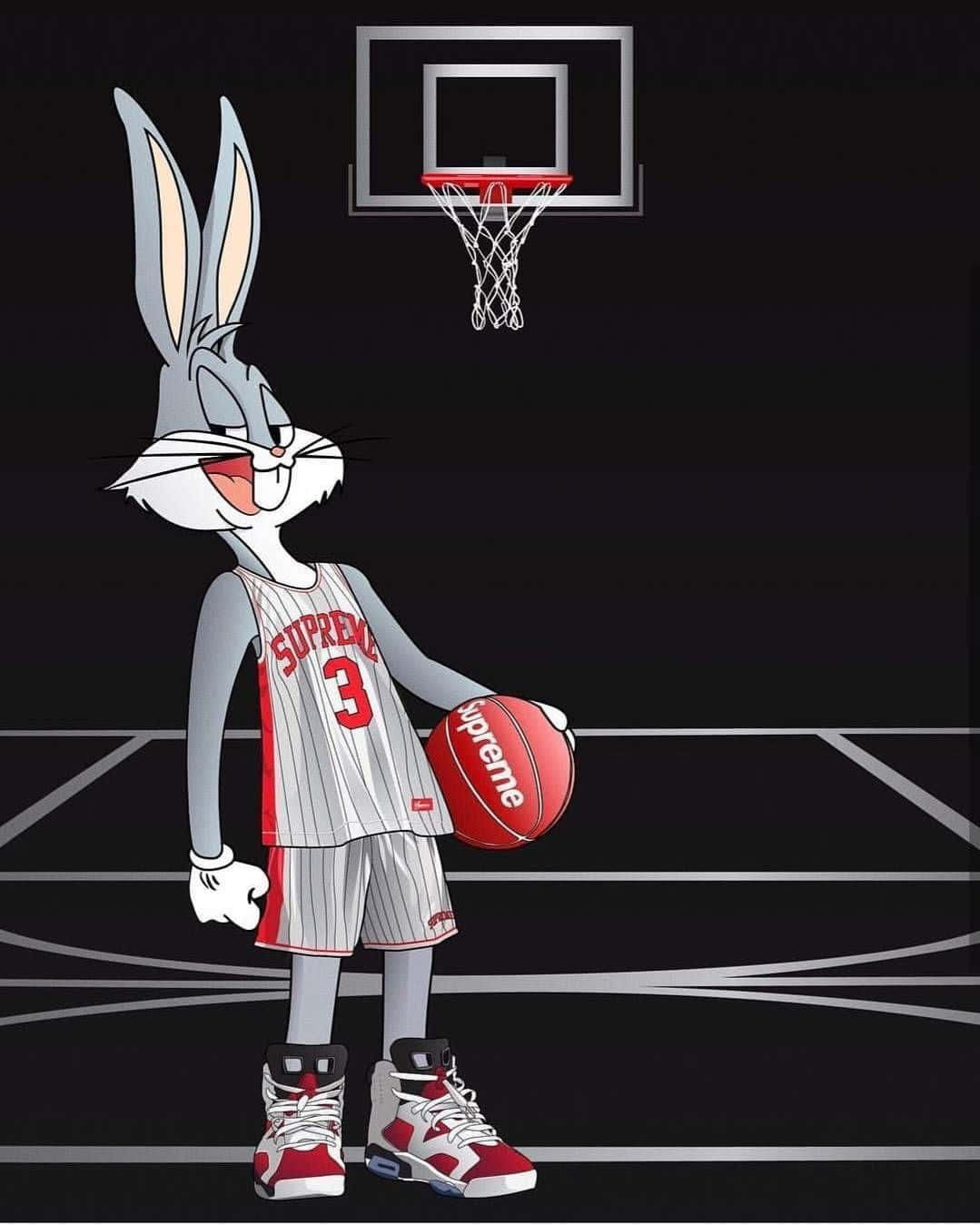 Download Baller Bugs Bunny iPhone Wallpaper