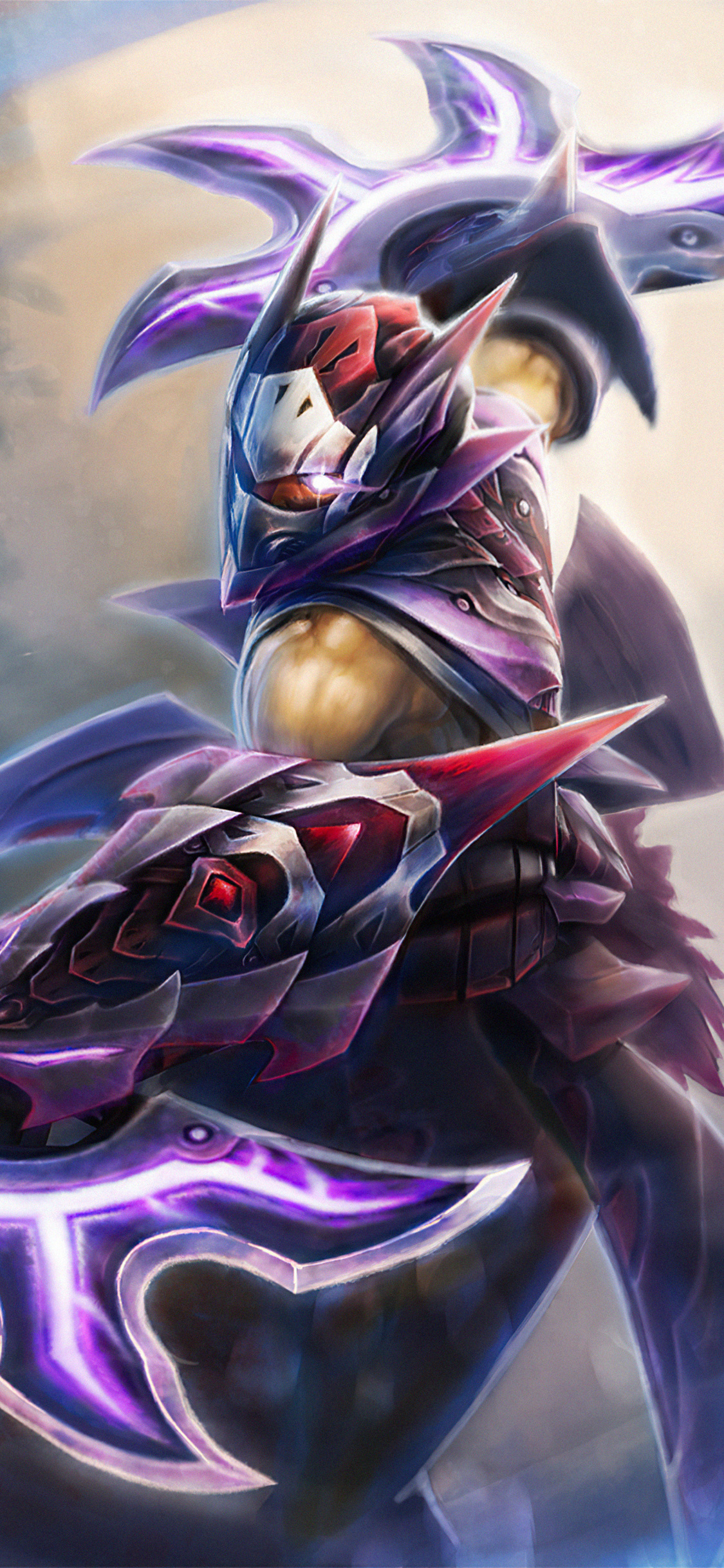 Anti Mage Warrior DOTA 2 4k iPhone XS, iPhone 10, iPhone X HD 4k Wallpaper, Image, Background, Photo and Picture