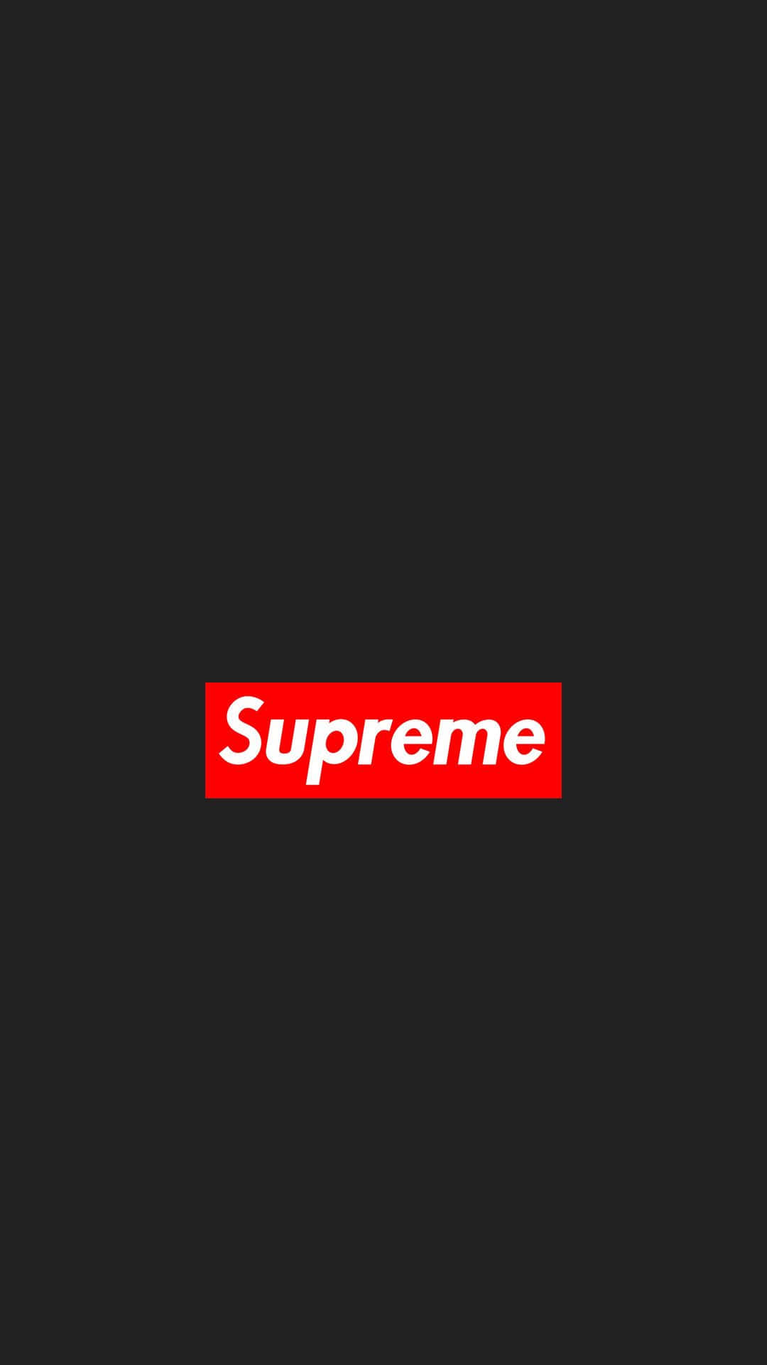 Supreme iPhone Wallpaper